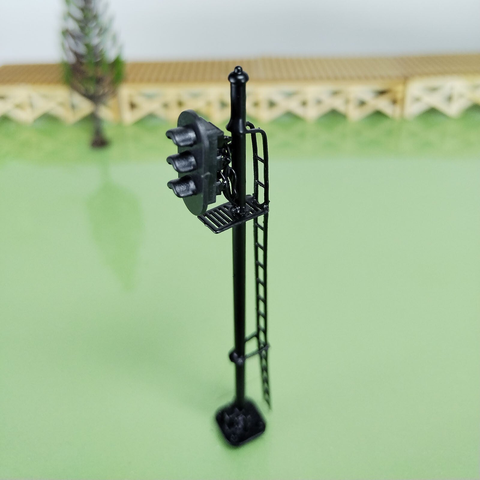 1 x HO scale model railroad 3 aspects block signal LED 3 colors light #K03SgBK