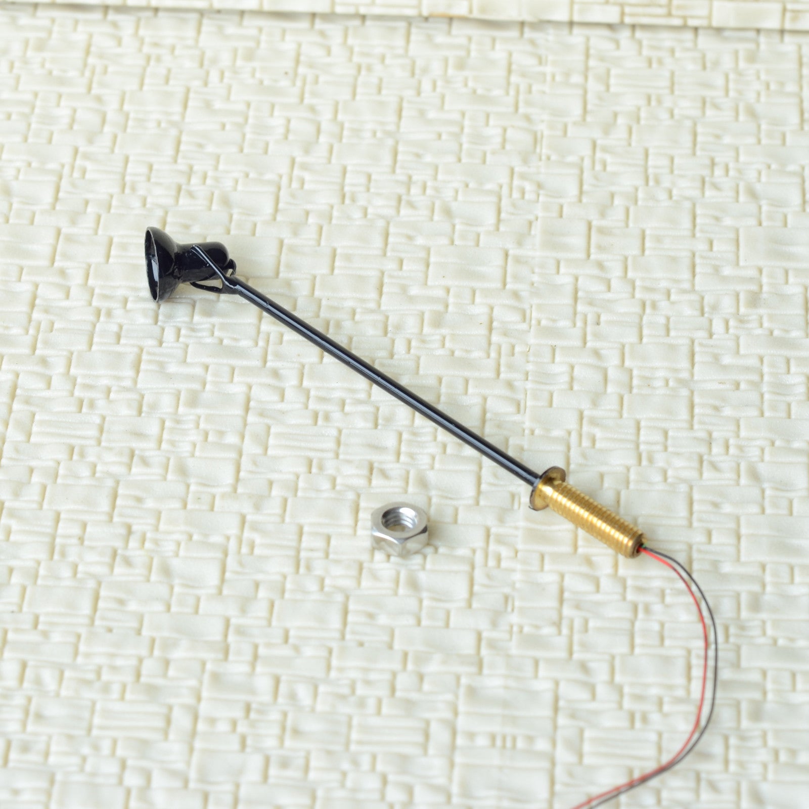 5 x O scale LEDs made spotlight Model limelight projector street Lamp post #4BL