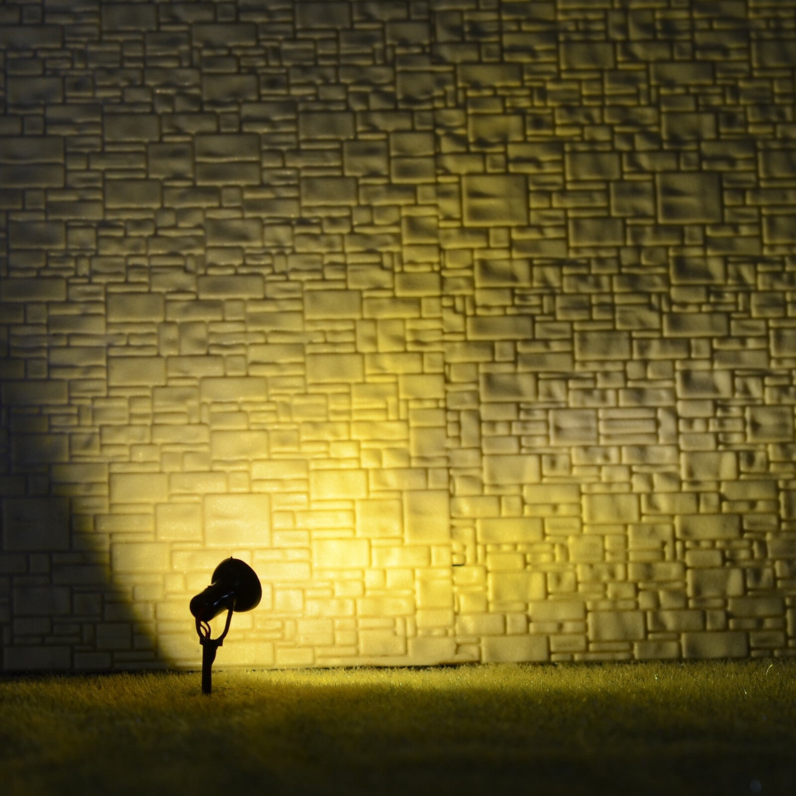 5 x HO scale LED spotlight model limelight projector street lamp post lights #4M