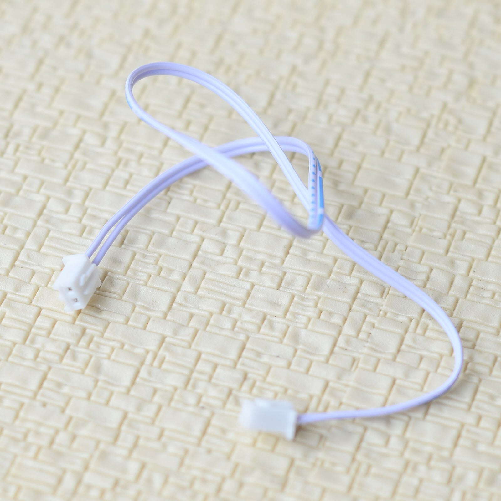 5 x extending wire power cables wired mini 2 pins JST 2.54mm D-Male connectors