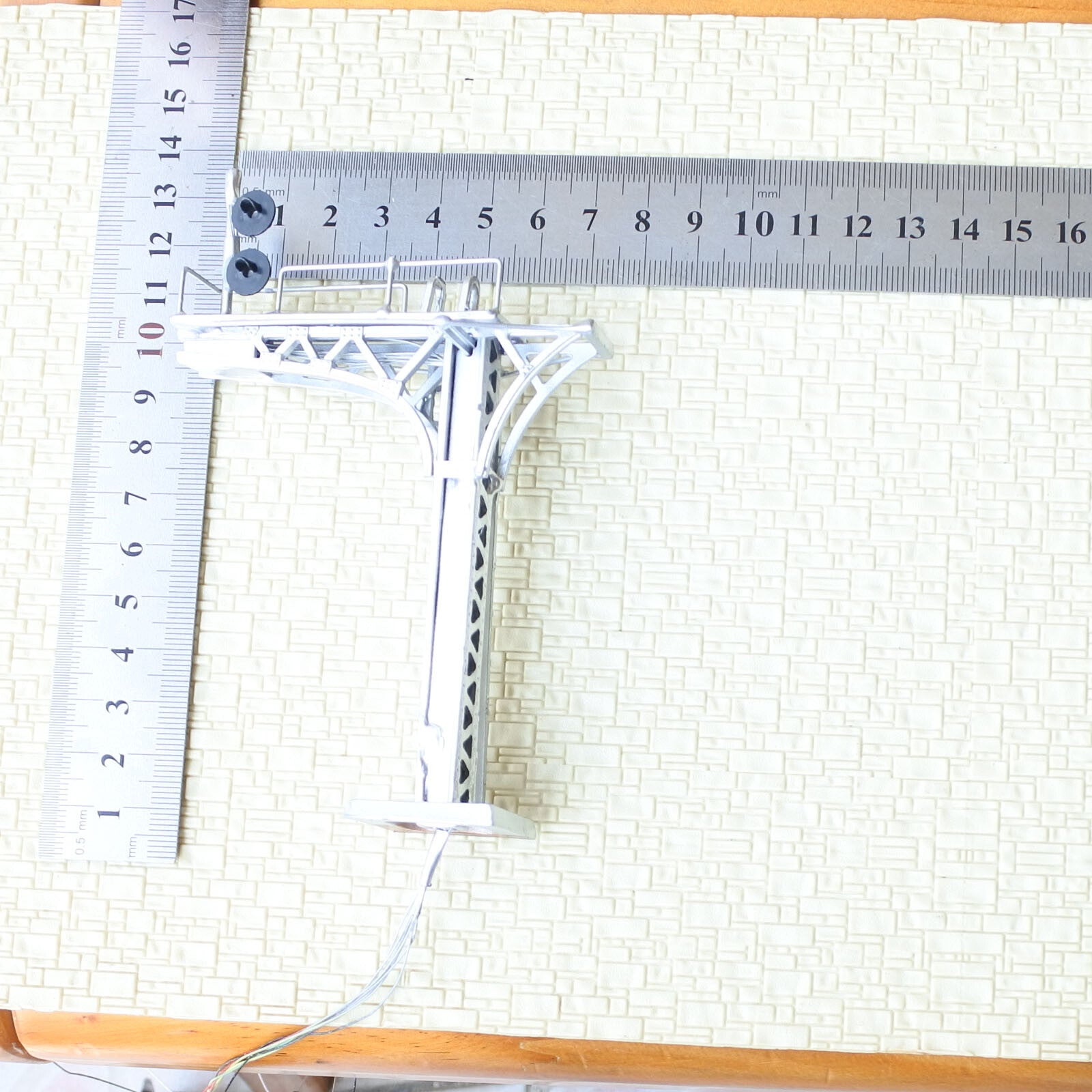 1 x HO OO block searchlight cantilever signal bridge tricolors track metal #CS23