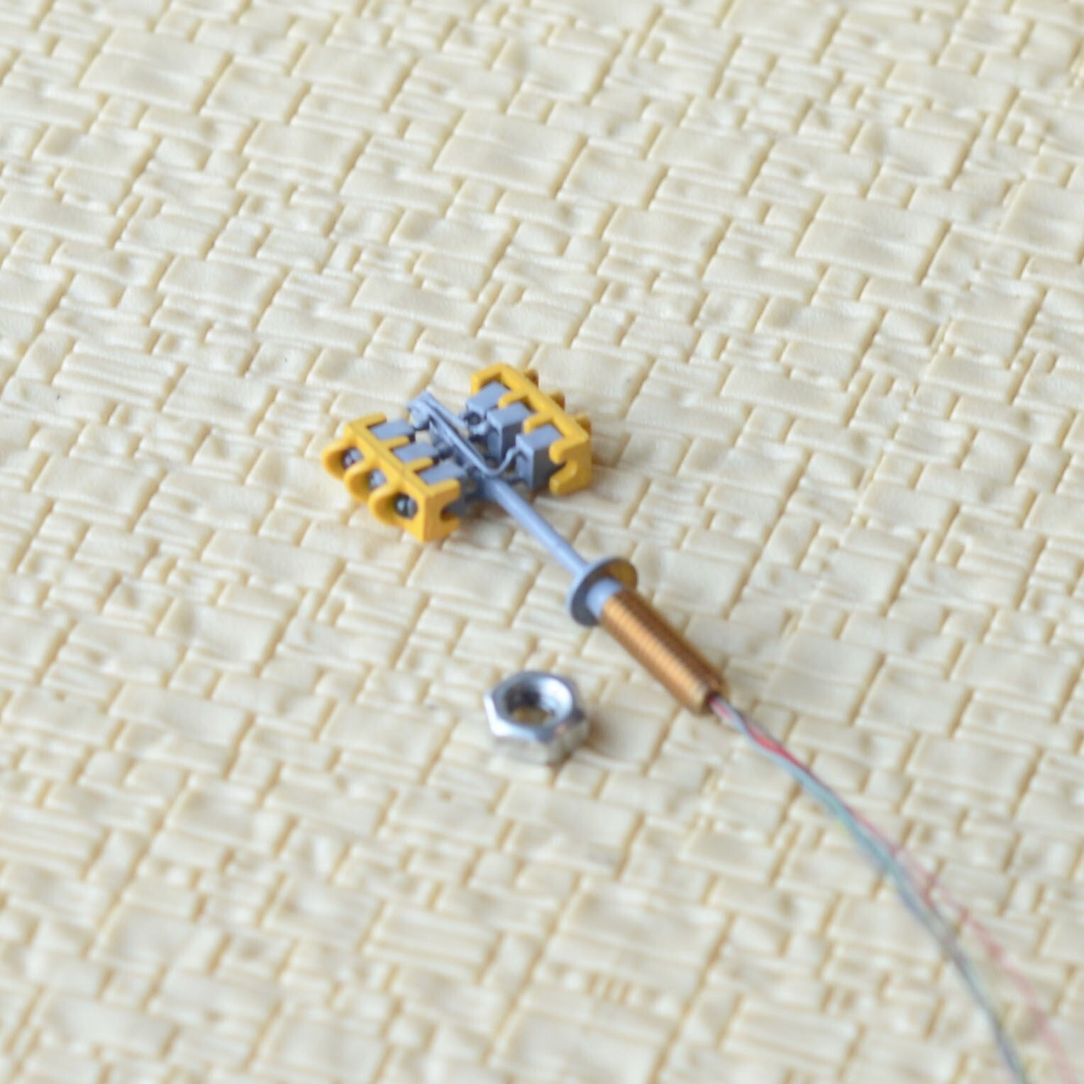 2 x traffic lights N crossing walk model LED pedestrian street signals #NL3OR3