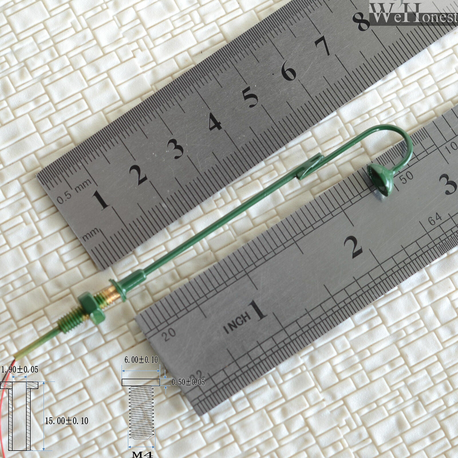 5 x OO / HO scale LED street lights model railroad path lamp post /resistor #716