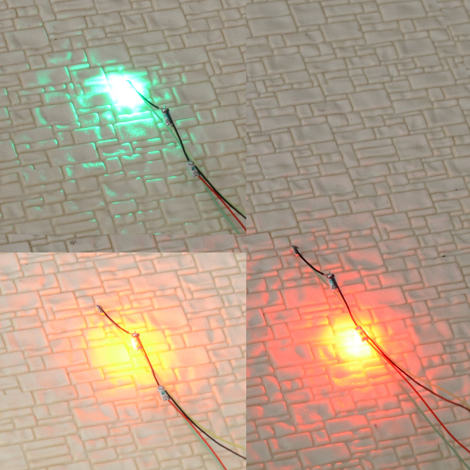 10 x wired SMD LEDs #1530 for Darth Vader style signal fit my target faces #30