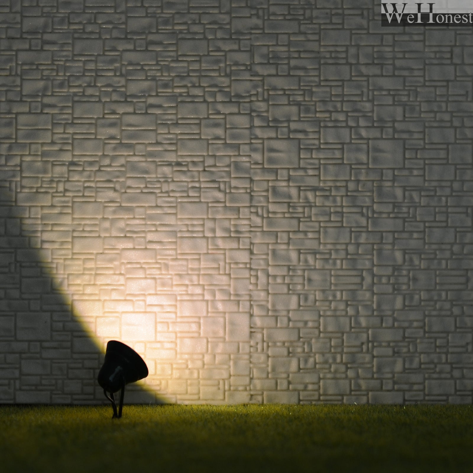 5 x O Scale led Spotlight Model layout limelight projector street Lamp post #3BG