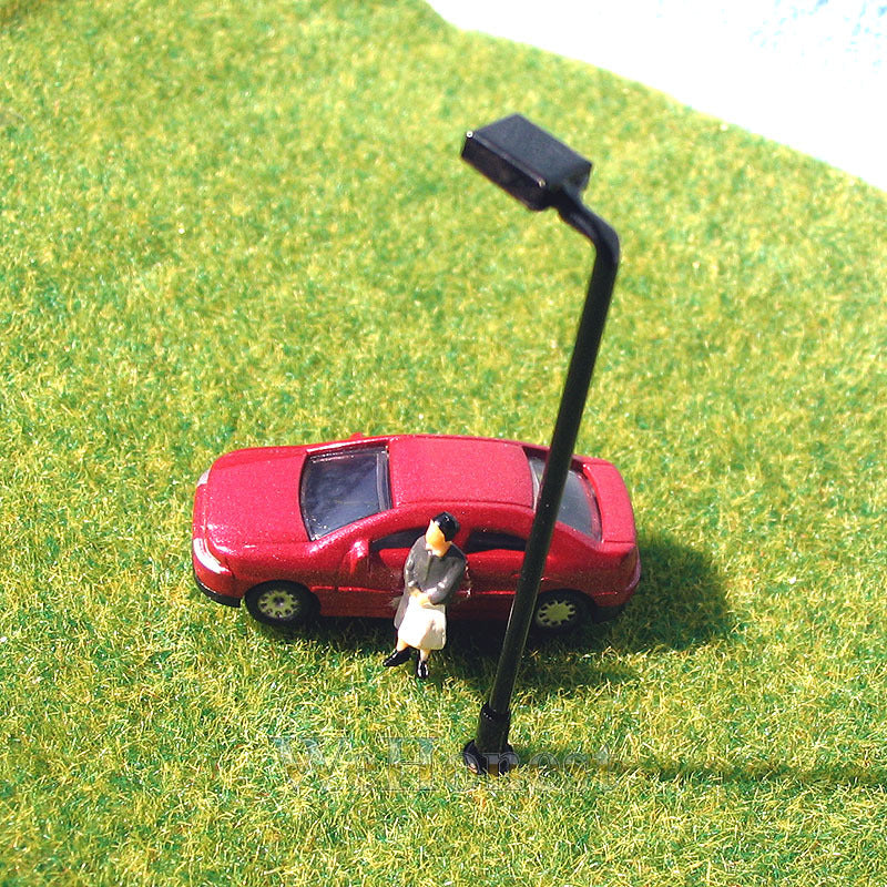 5 x OO / HO Scale Model Train Lamps Railroad Lamp posts 12V Street Lights #045
