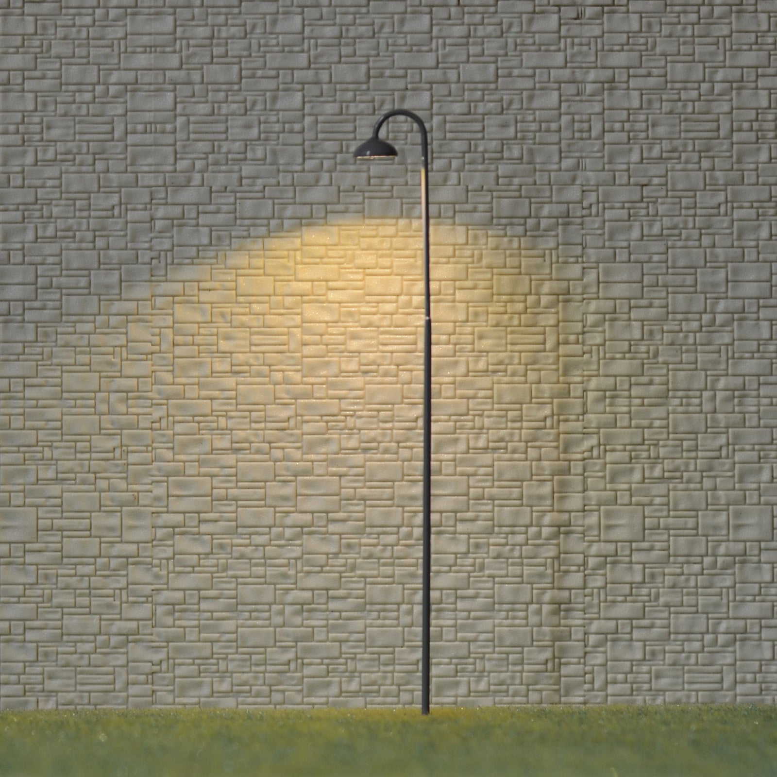 5 x O Scale LED street light Model train Railroad station path lamp post #733GR