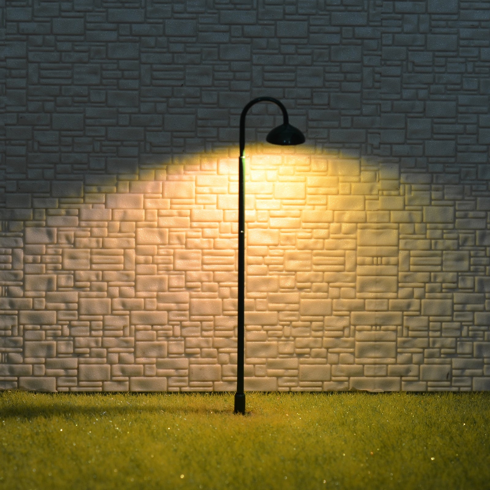 5 x O scale LED station light model train railroad street path lamp post #705sBL