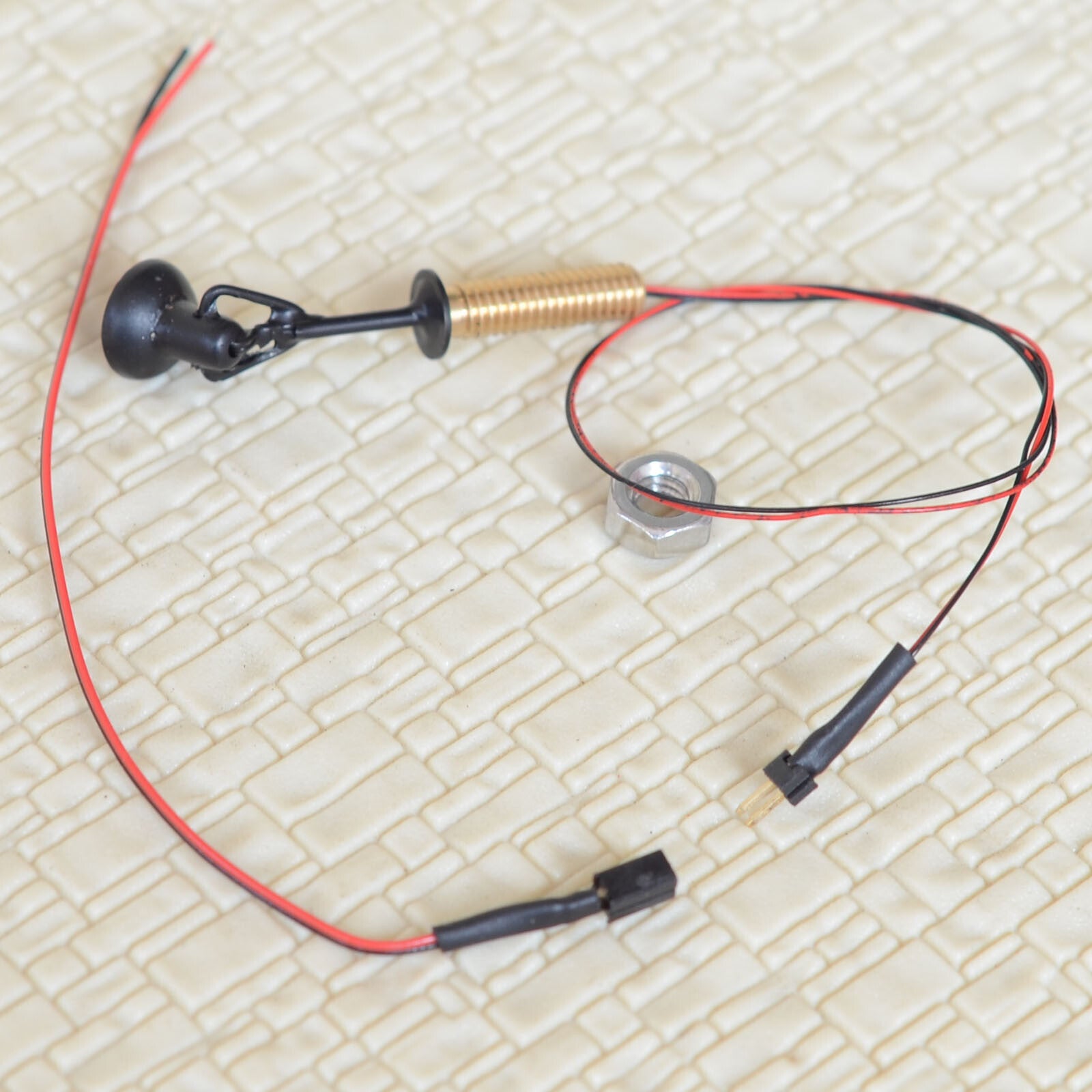 5 x OO / HO scale LED spotlight model limelight projector street lamp post #6BL