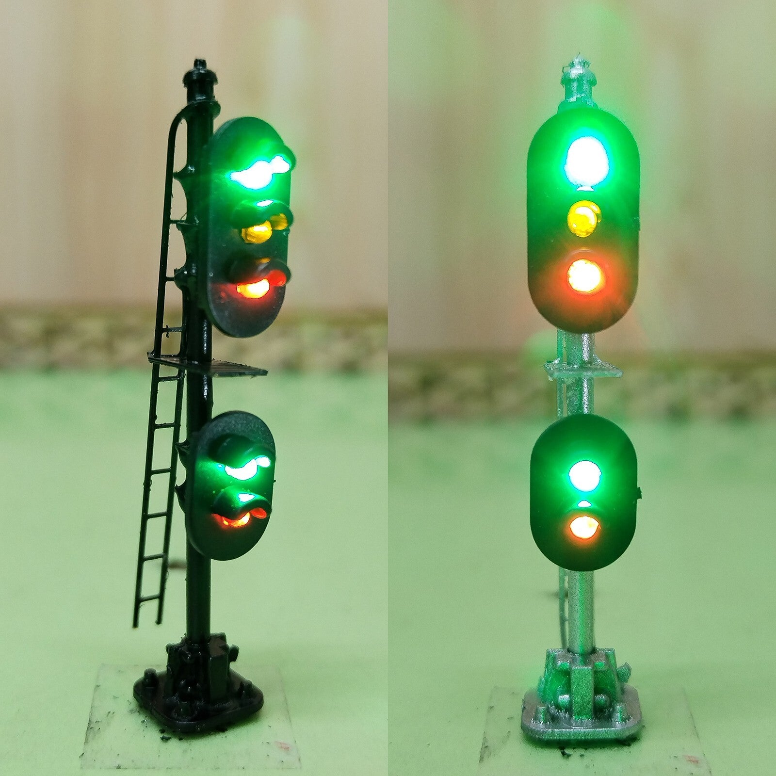 1 x black signal target for cantilever signal bridge making 3 aspects #FB32