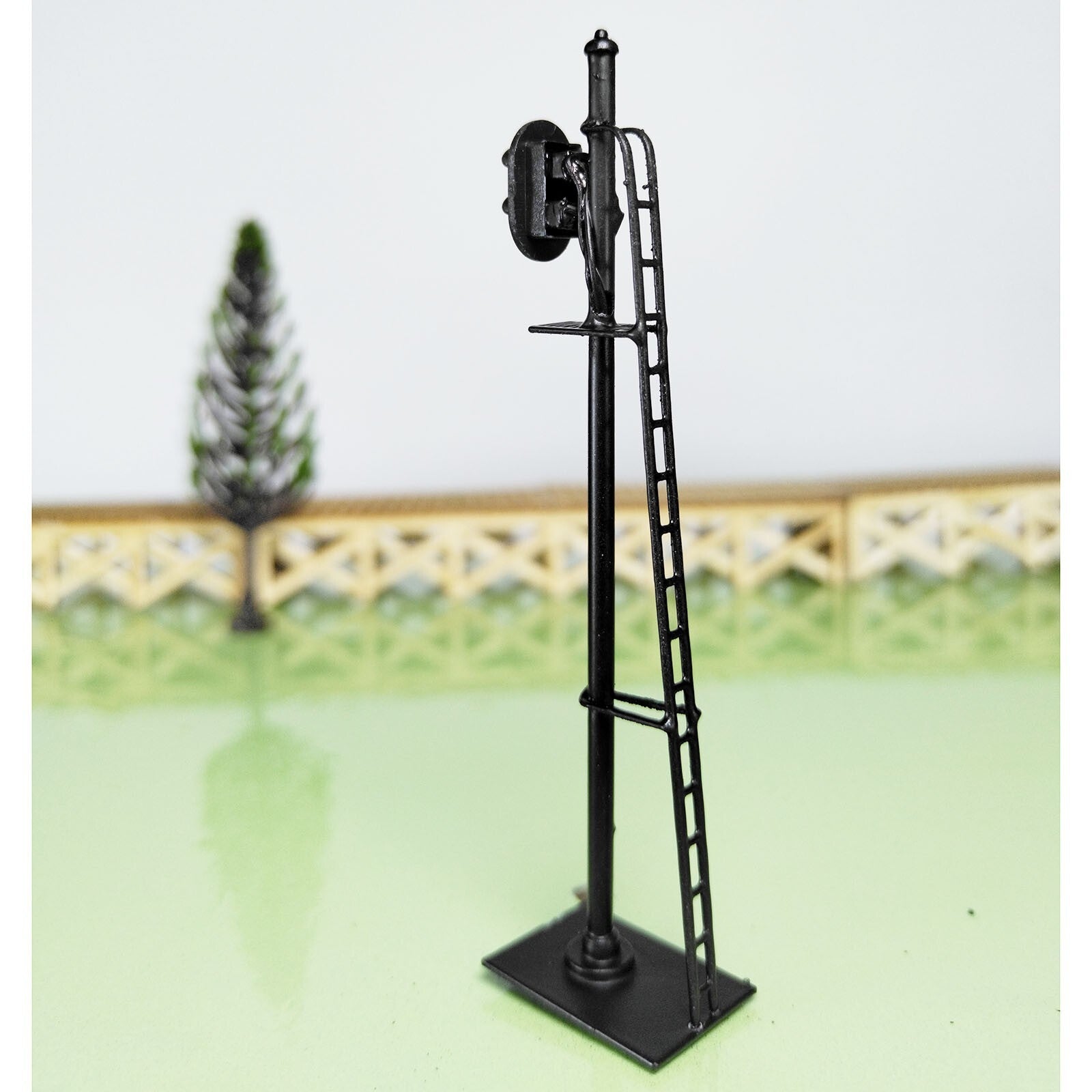 1 x HO scale model railroad 2 aspects block signal LED green/red light #K02SrBK