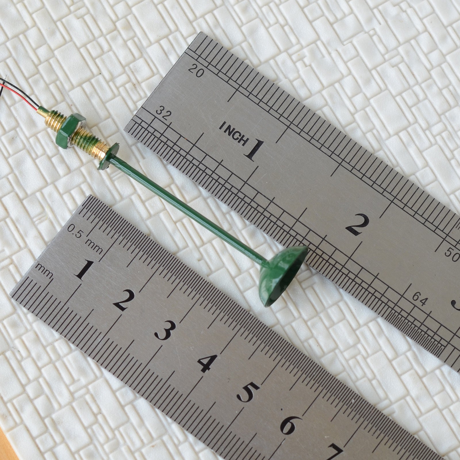 5 x O Scale led ceiling lights Model chandelier street hanging Lamp post #R50BG