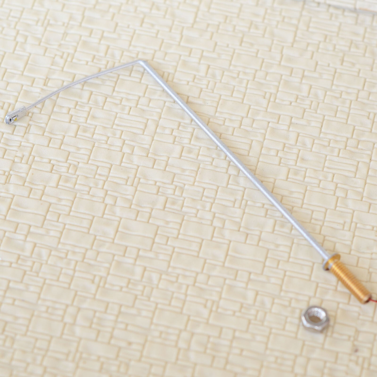 5 x HO scale LED street lights model train railroad station lamp posts #SL003SL