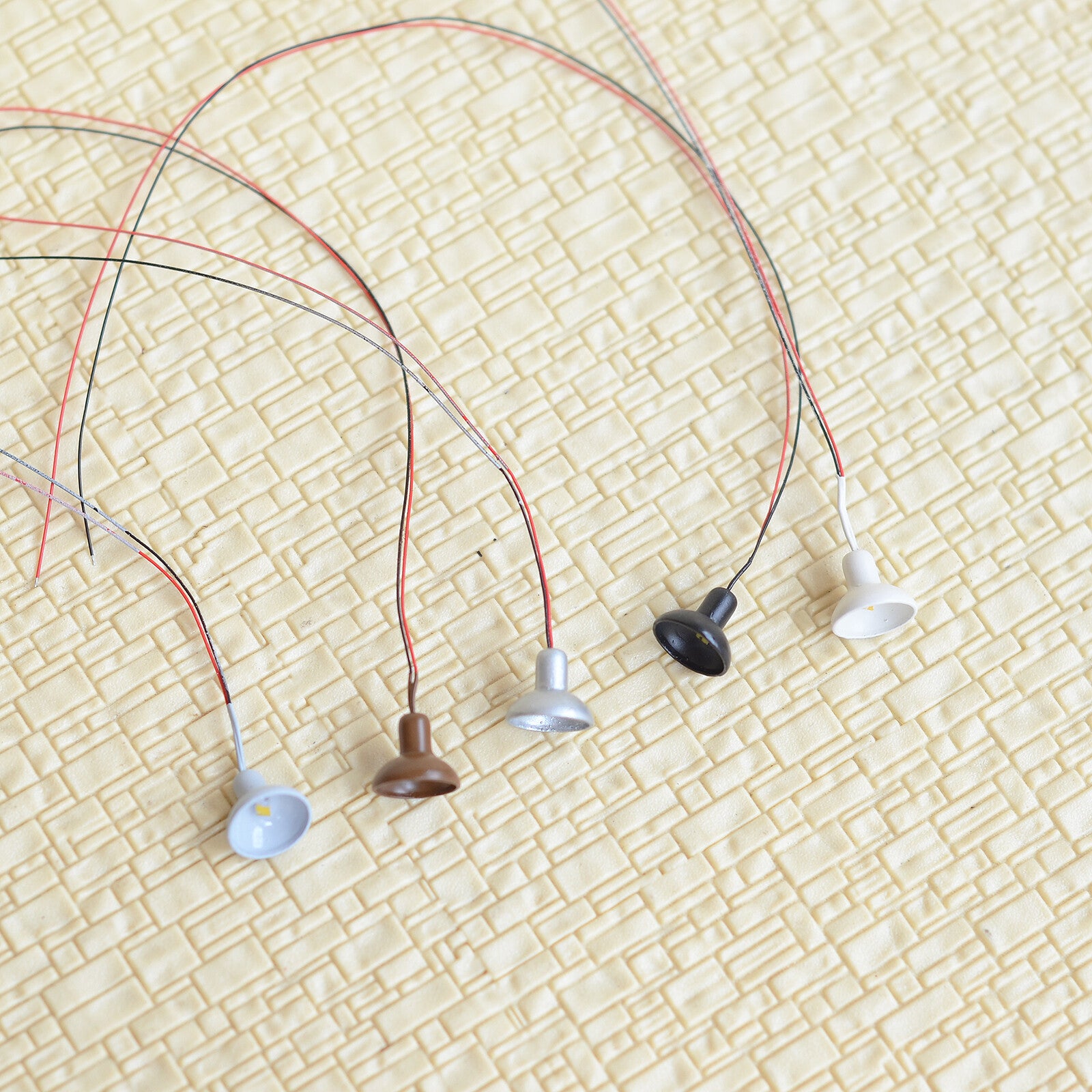 10 x O scale LED ceiling lights model chandelier street hanging lamp post #R60BL