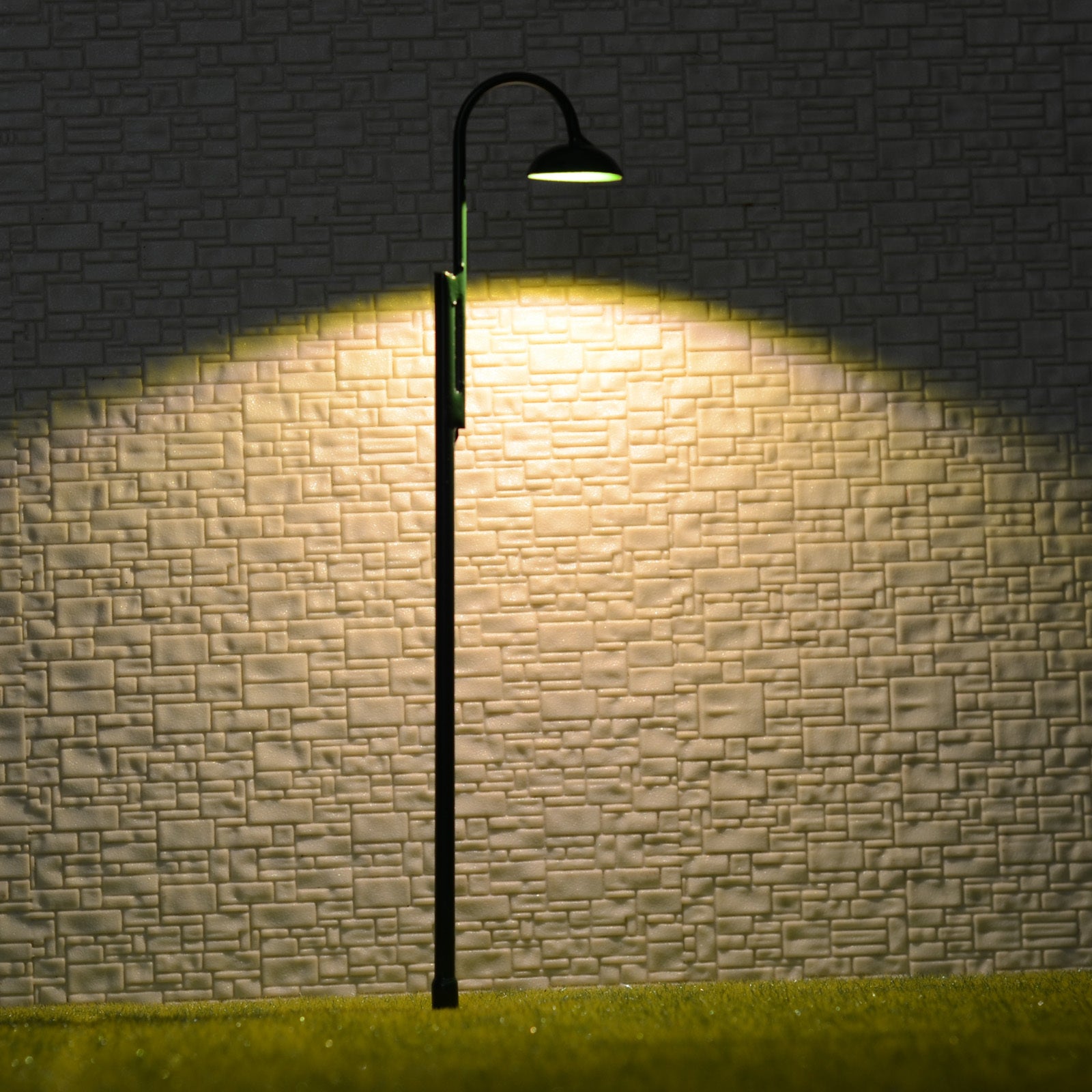 5 x O Scale LED yard light Model train Railroad street station lamp post #716BG