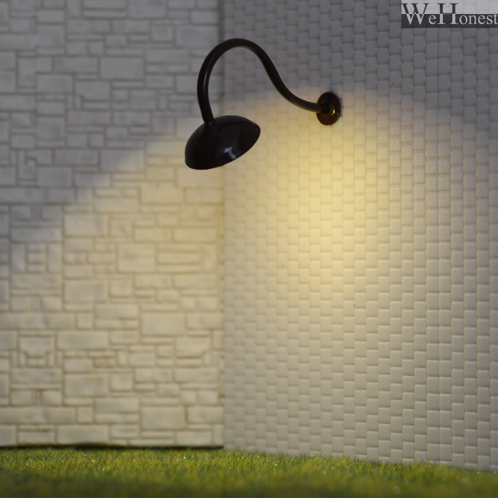 5 x O Scale Led Street wall Light Model Railroad spotlight Lamp post #R43OBR