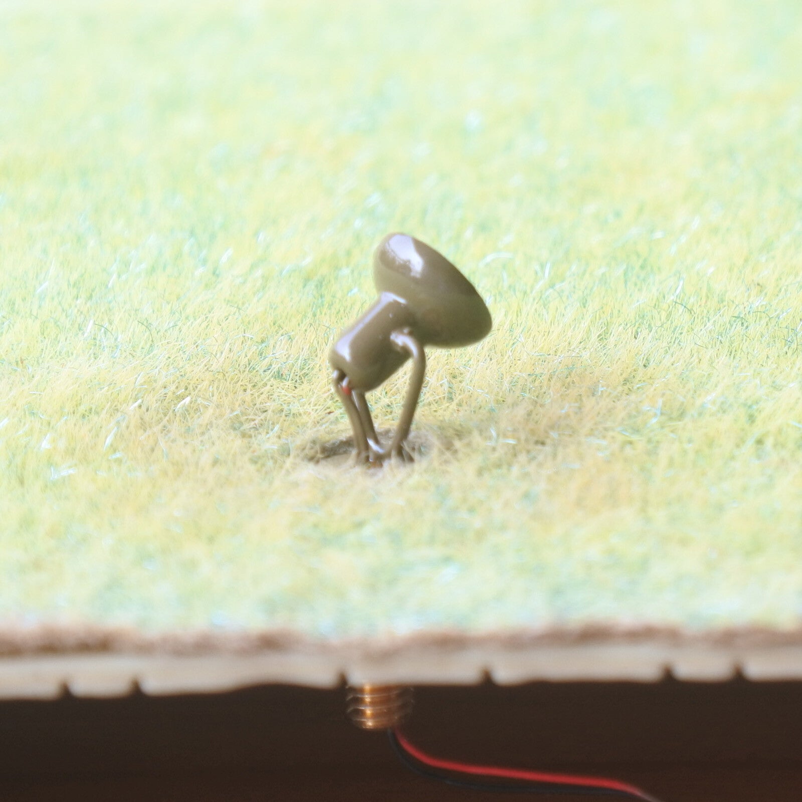 5 x OO / HO scale LED spotlight model limelight projector street lamp post #2BR