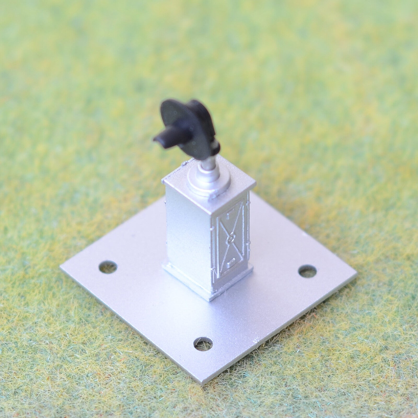 1 x HO scale model railroad 3-colors dwarf searchlight ground signal lower #M1