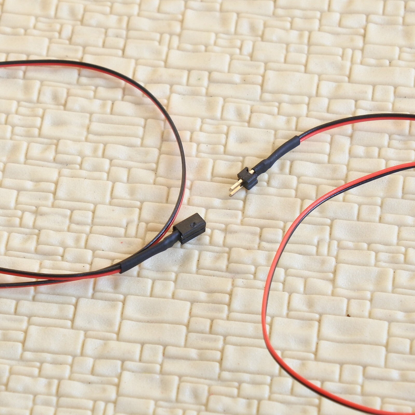 5 pairs wired combined 2 pins mini-plug and socket 1.27mm connectors super tiny