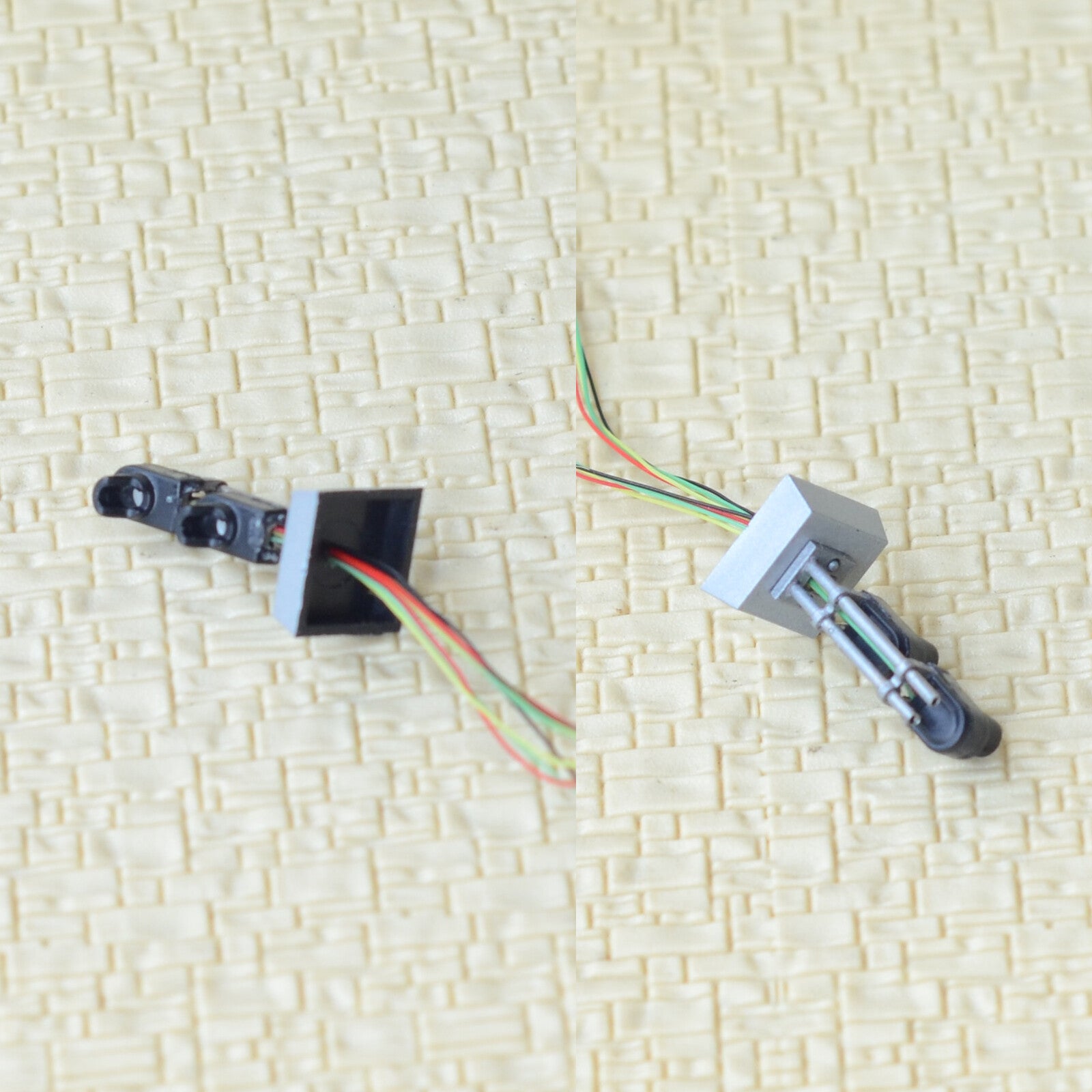 1 x HO scale dwarf searchlight signal ground 2 targets GRS SA-1 tri-colors #LS2