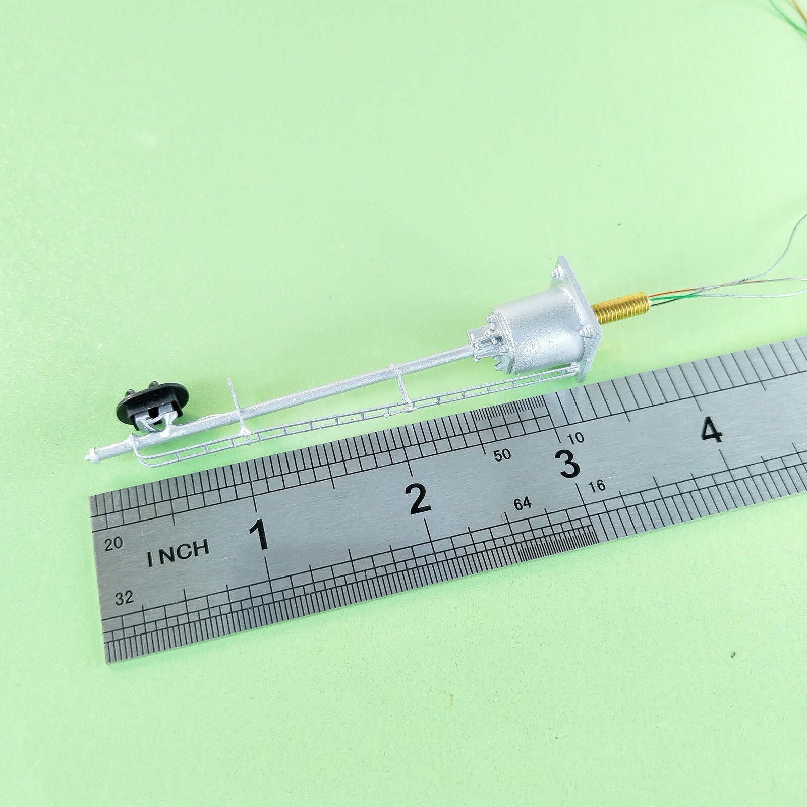 1 x HO scale model railroad 2 aspects block signal LED green/red light #K02Sp