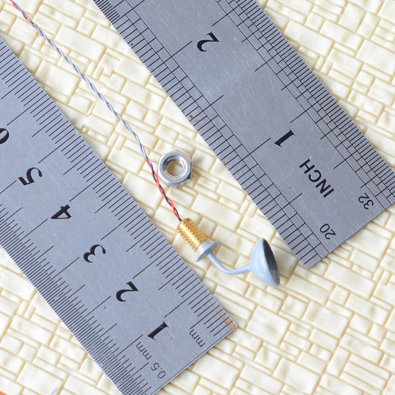 5 x O scale modern street wall lights model LED bracket lamp post (PNP) #R2wGR