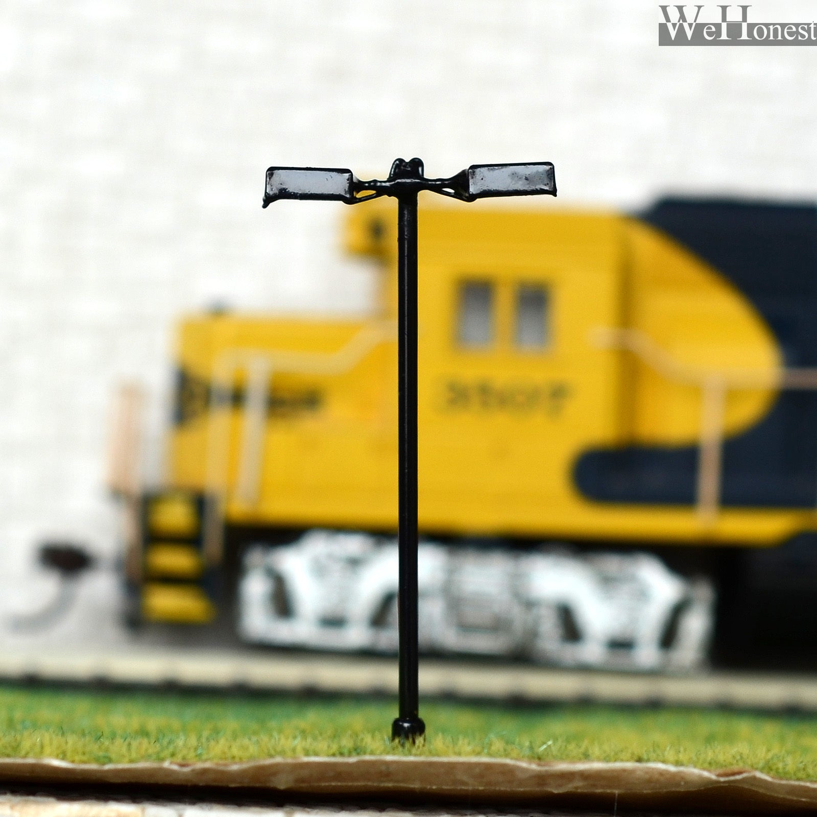 10 pcs HO scale Model Lampposts 12V street Lamp Courtyard Lights #048
