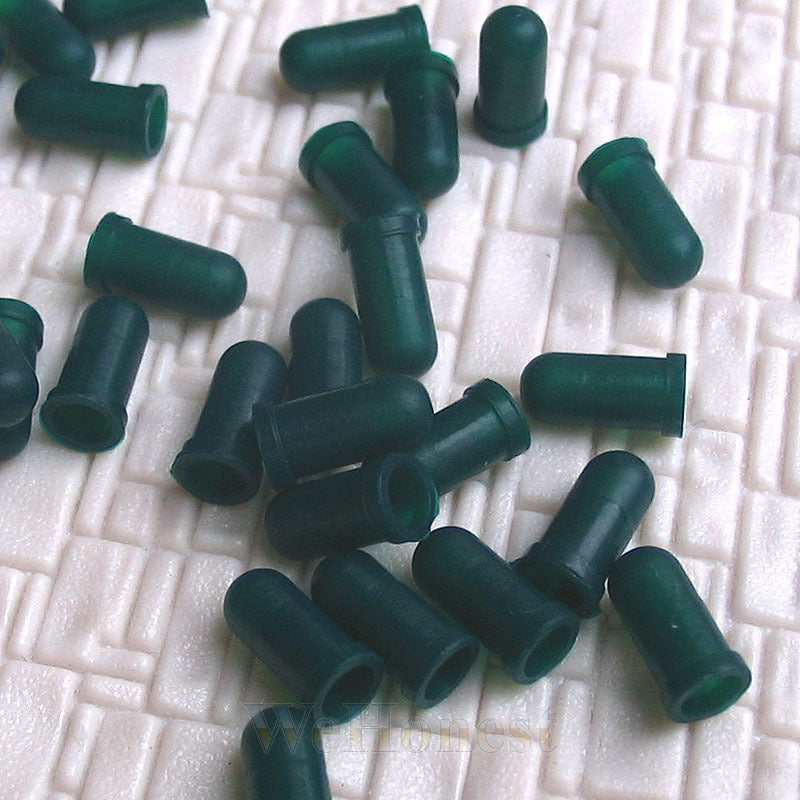 25 pcs Green Caps for Grain of Wheat Bulbs