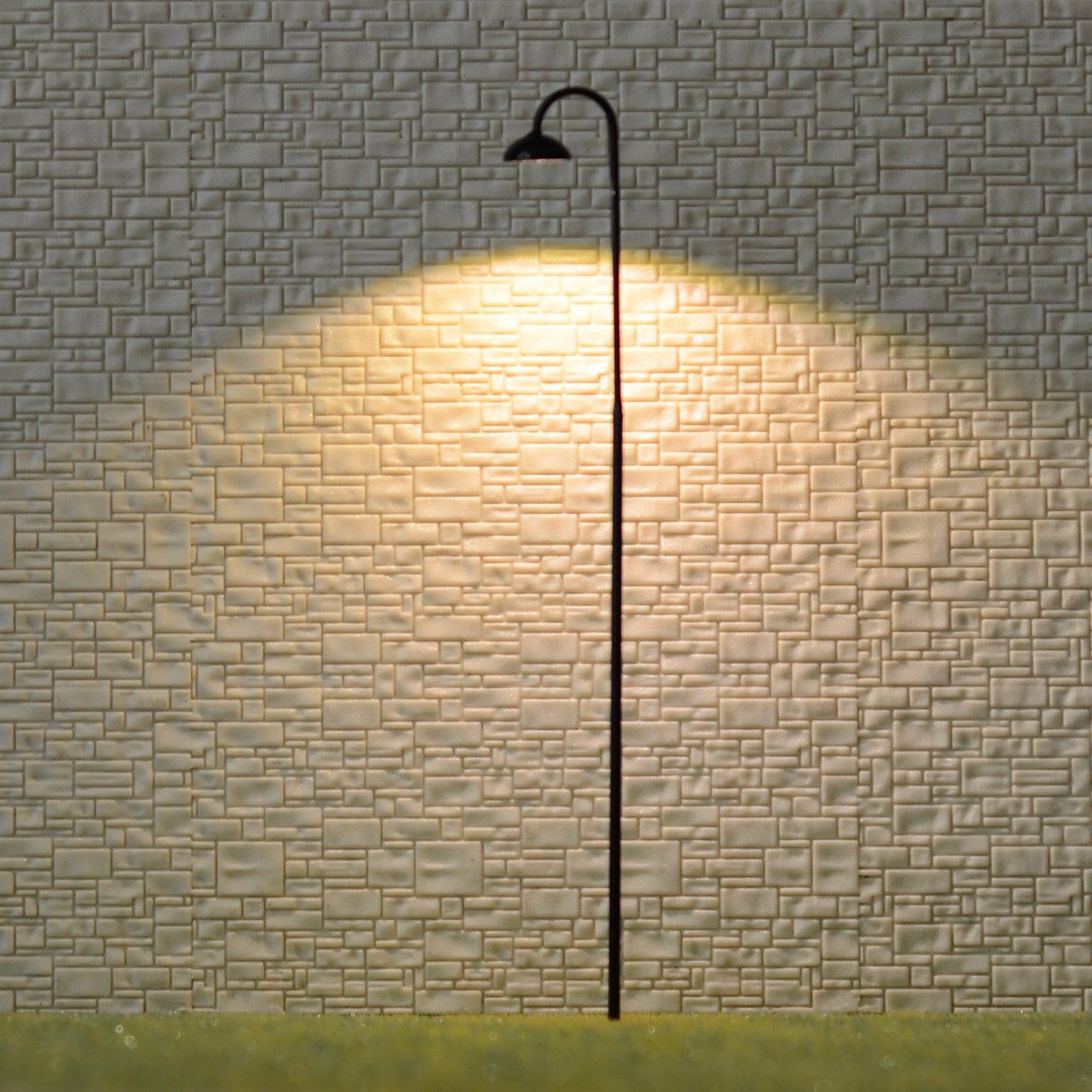 5 x O Scale LED street light Model train Railroad station path lamp post #733BL