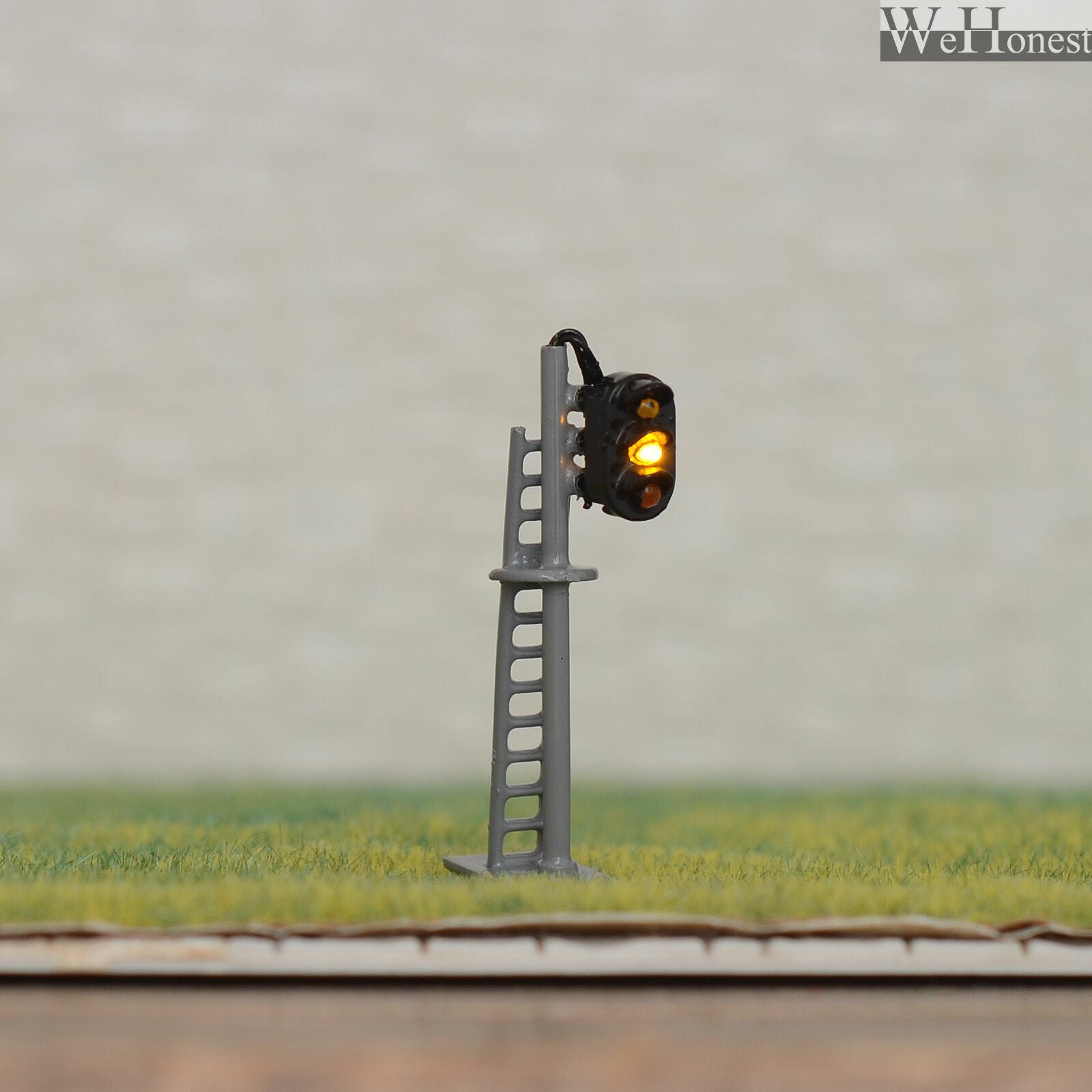 1 x N scale model railroad train block signal color lights LED 3 aspects #G160