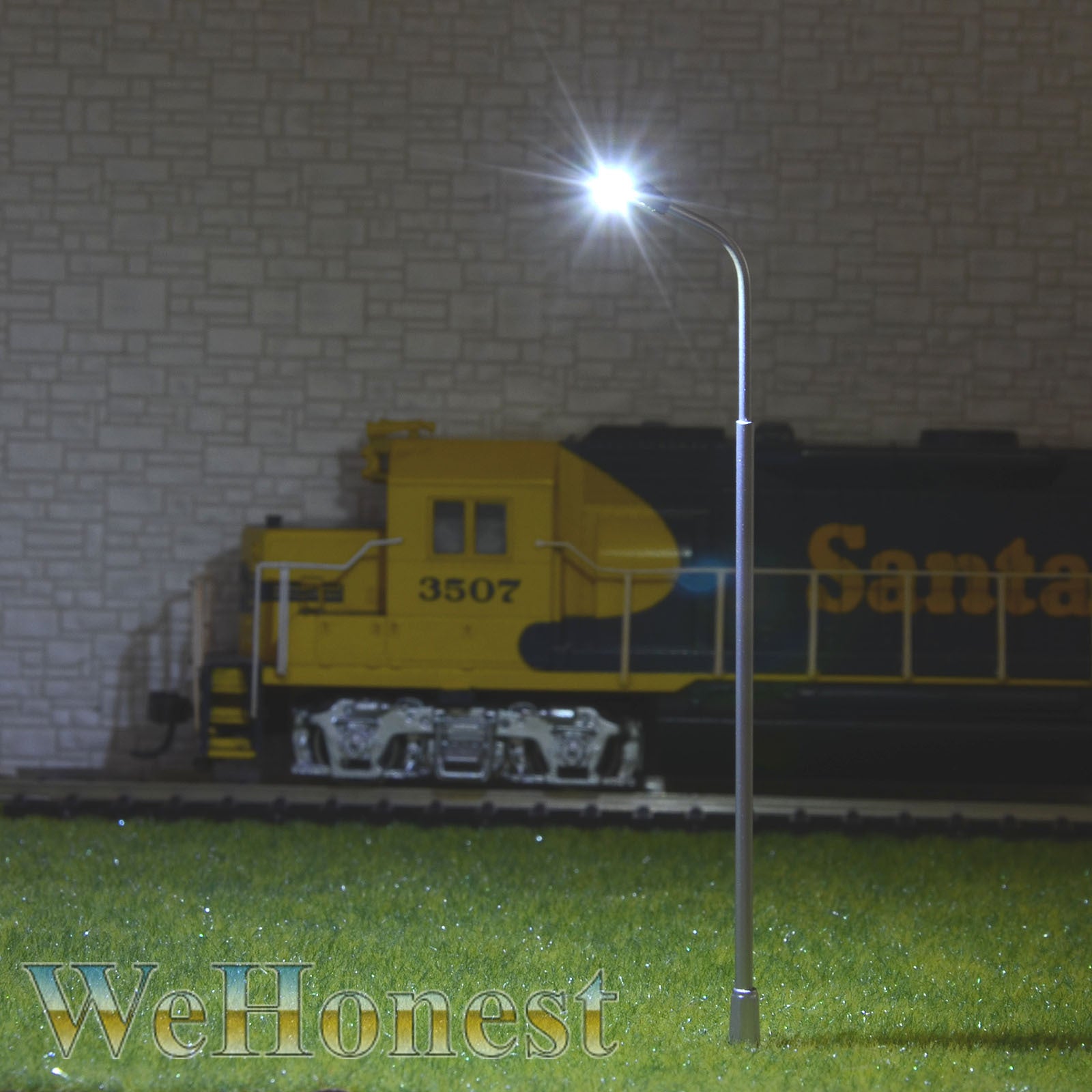 10 x OO / HO scale Model Railroad train Lamp posts Led street light Lamps YD100S