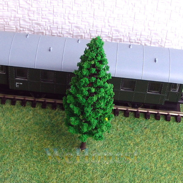 30 pcs Pine Trees for HO or OO scale scene 95mm #C9536