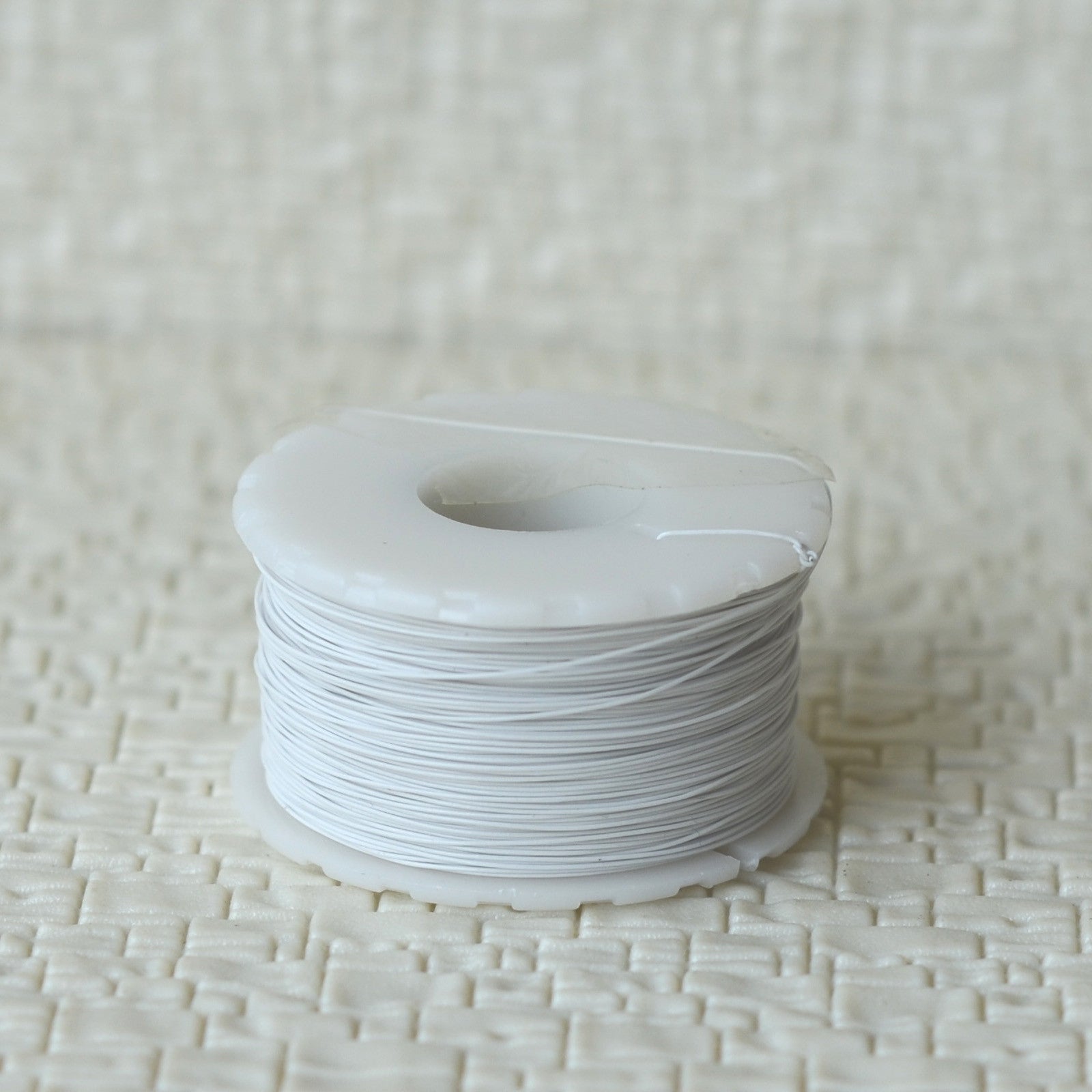 100 meters 7/0.05 ultra slim Dia. 0.28mm 0.011" super thin cable Wire white