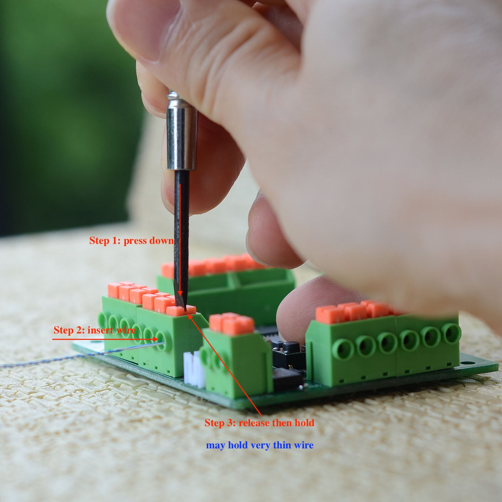 1 x screw free power distribution board distributor LED street light hub #DB2sf