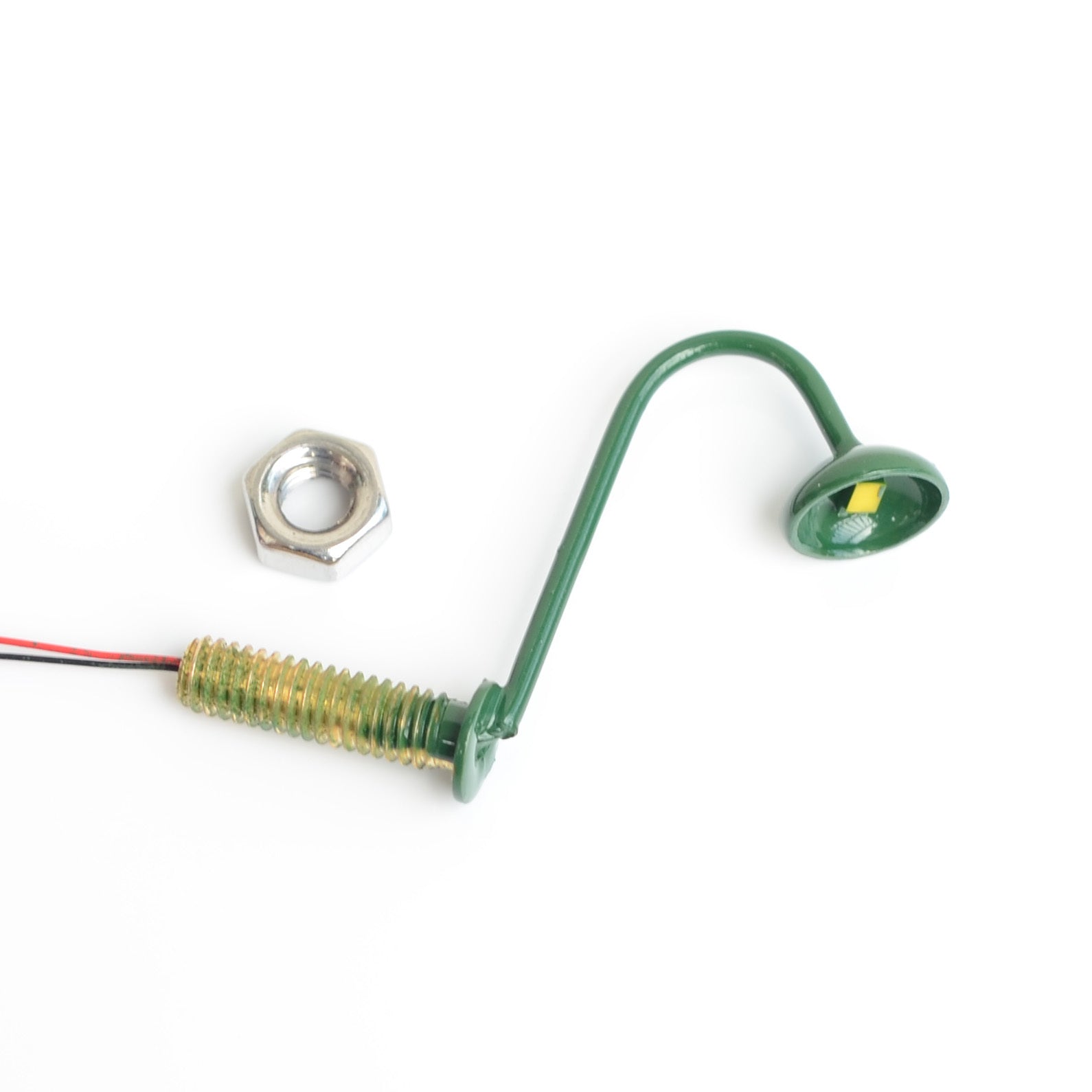 5 x OO / HO scale LED street bracket lights Model building wall lamp post #R49BG