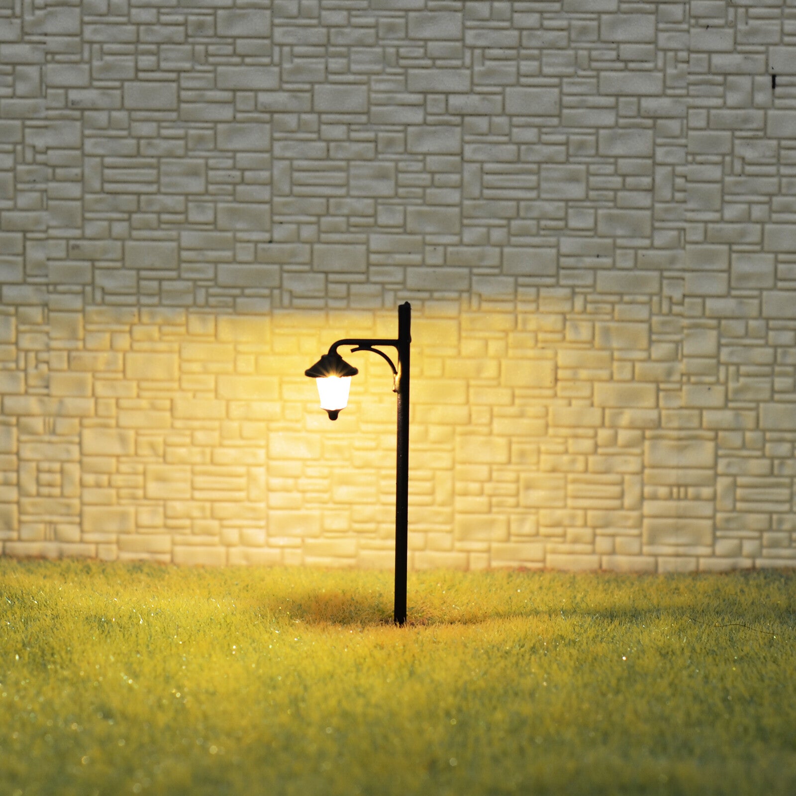 5 x HO scale model railroad street light LED lamppost path lamp+resistor #S0513s