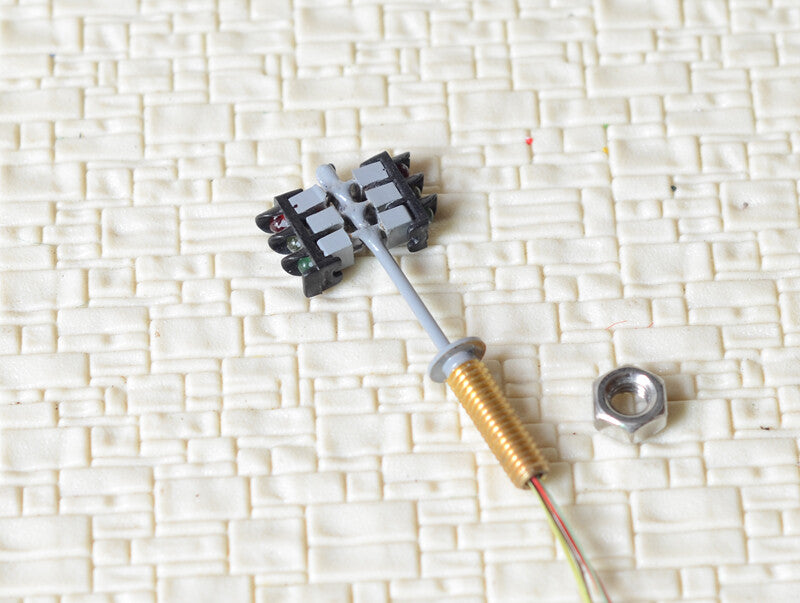 2 x traffic lights N crossing walk model LED pedestrian street signals #NL3R3