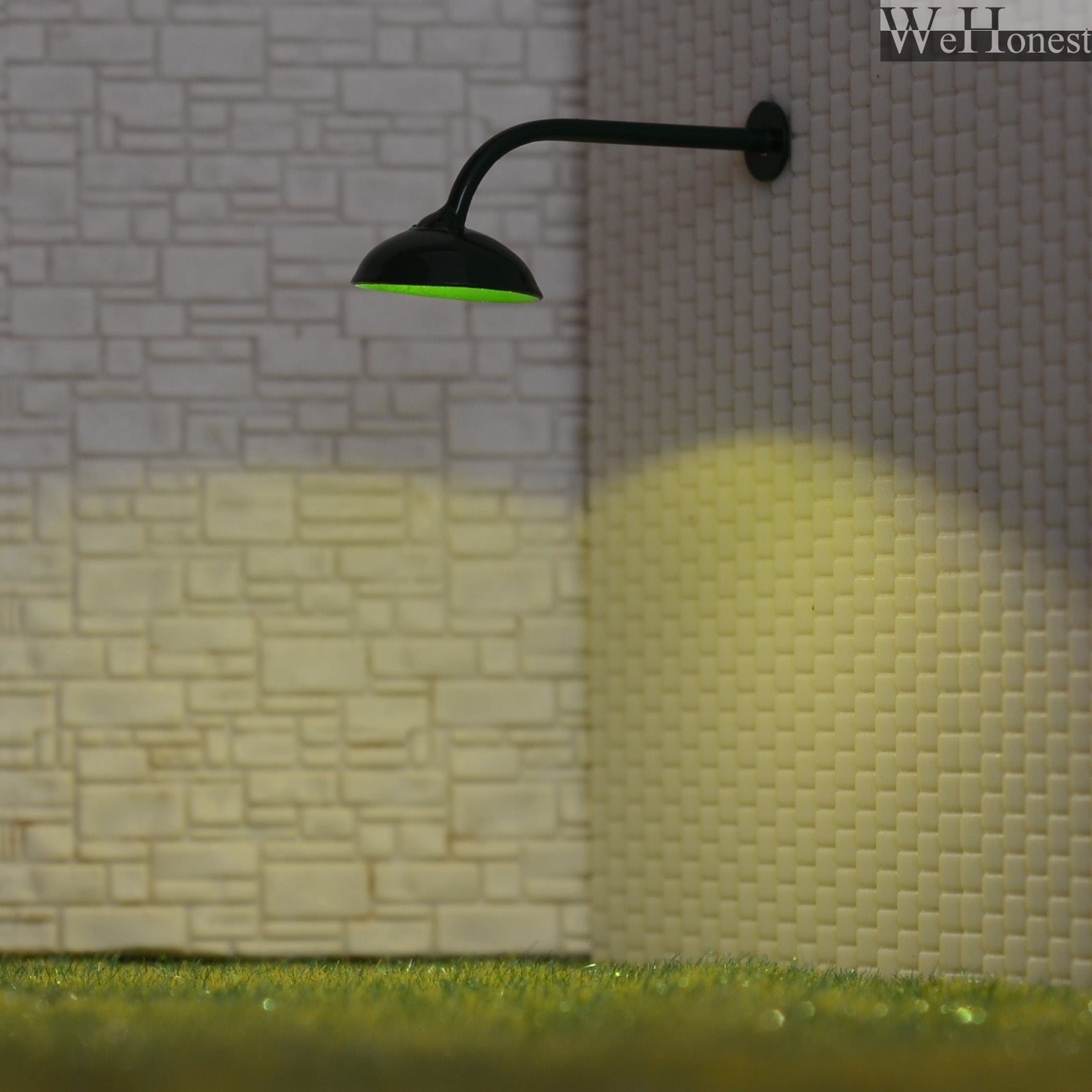 5 x O Scale Led Street wall Light Model Train Railroad path Lamp post #R45OBG