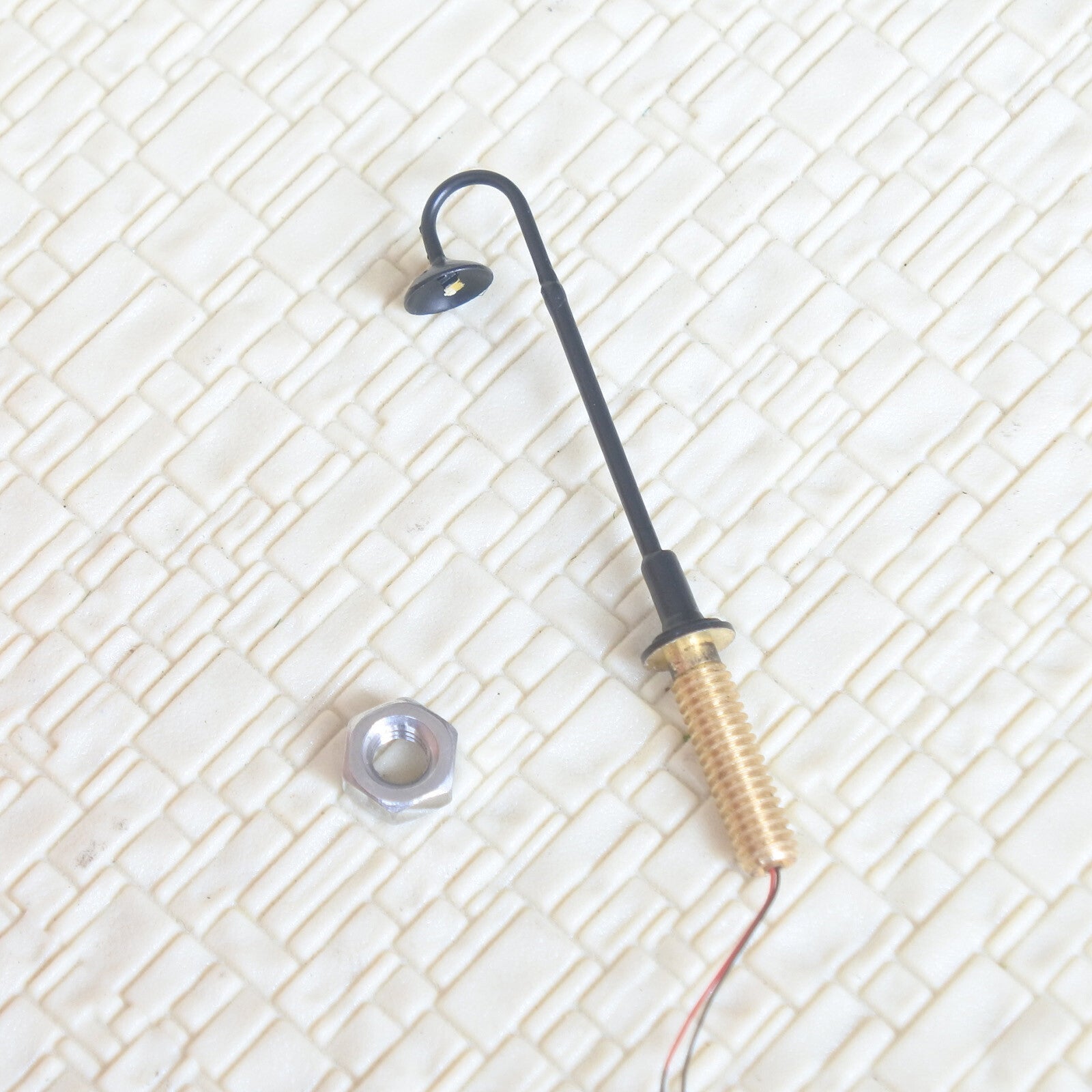 5 x N scale LED street light model train path lamppost station lamp post #705nBL