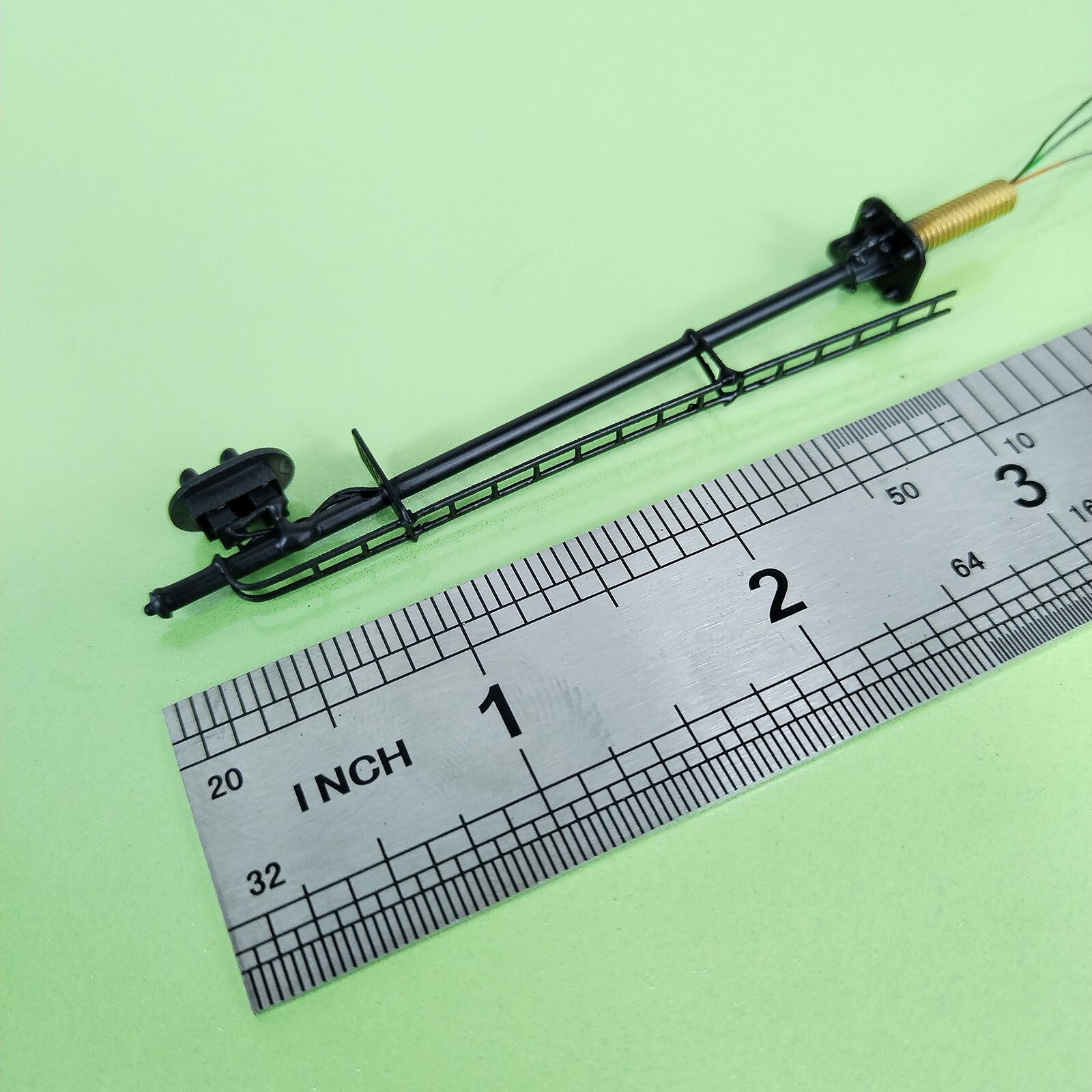 1 x HO scale model railroad 2 aspects block signal LED green/red light #K02SgBK