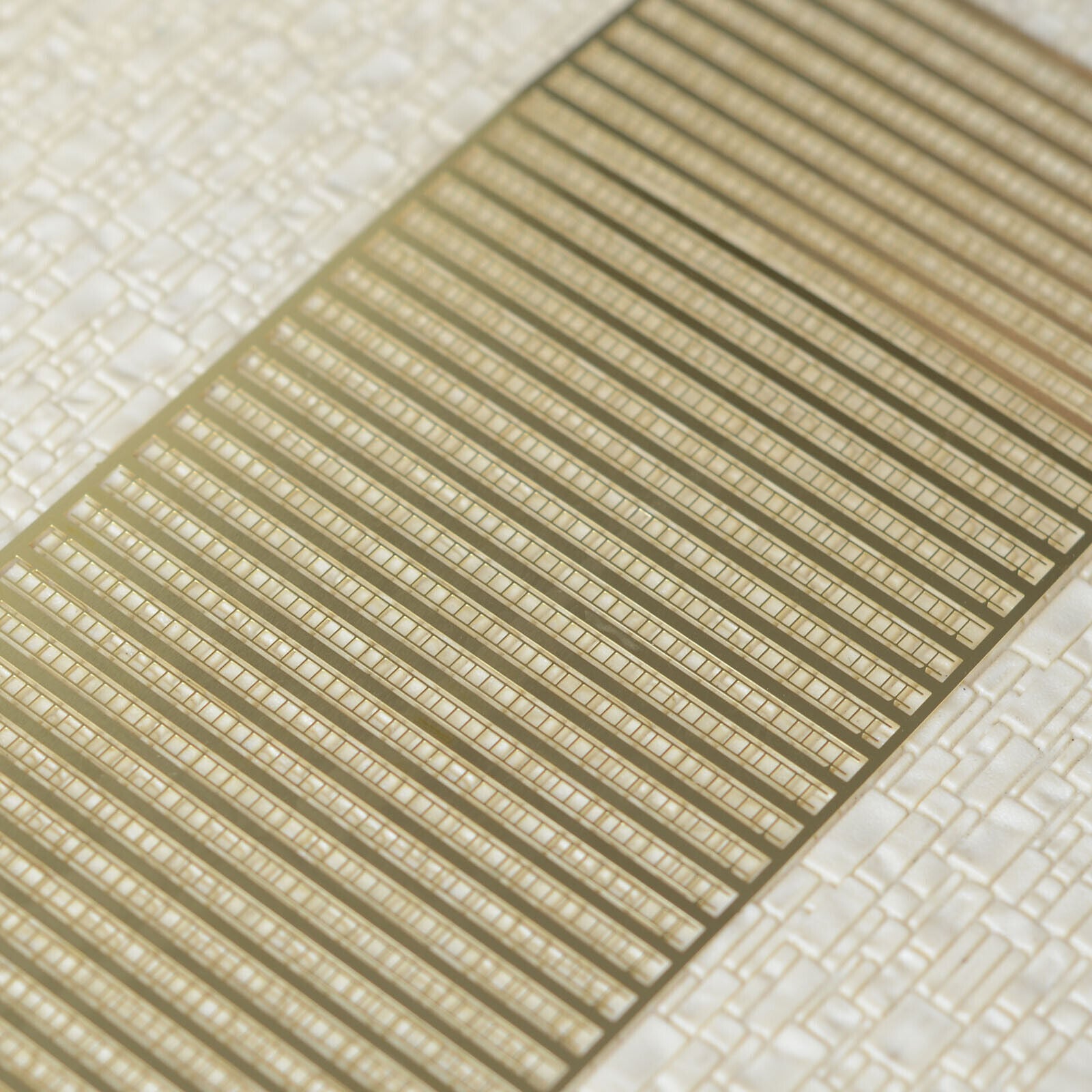 5 x N scale model railroad coppery ladders brass solderable structure building