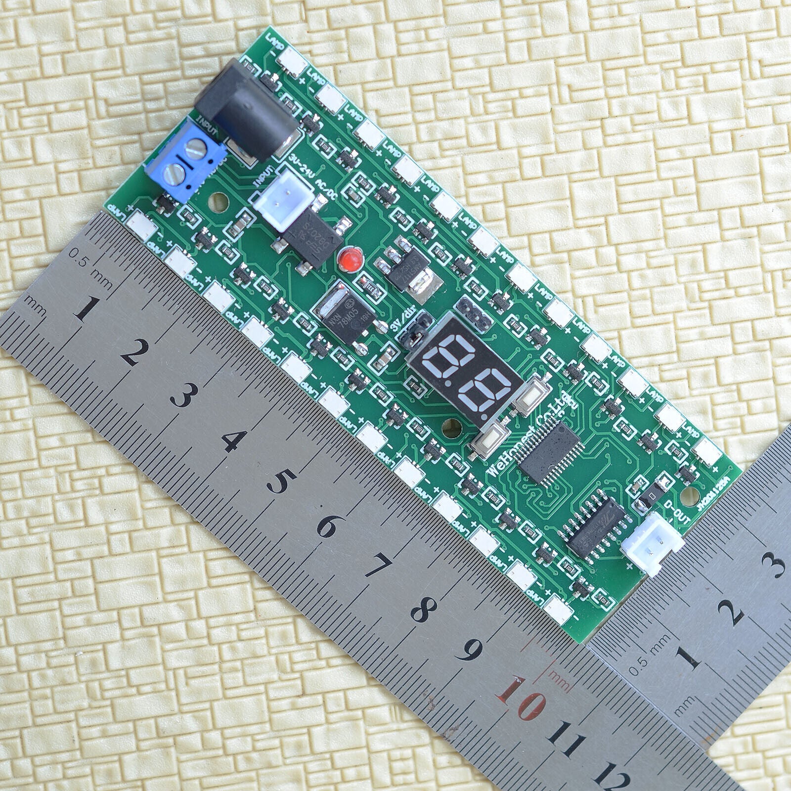 1 x sequencer board chasing LEDs revolving scenic lamp turn lights one by one