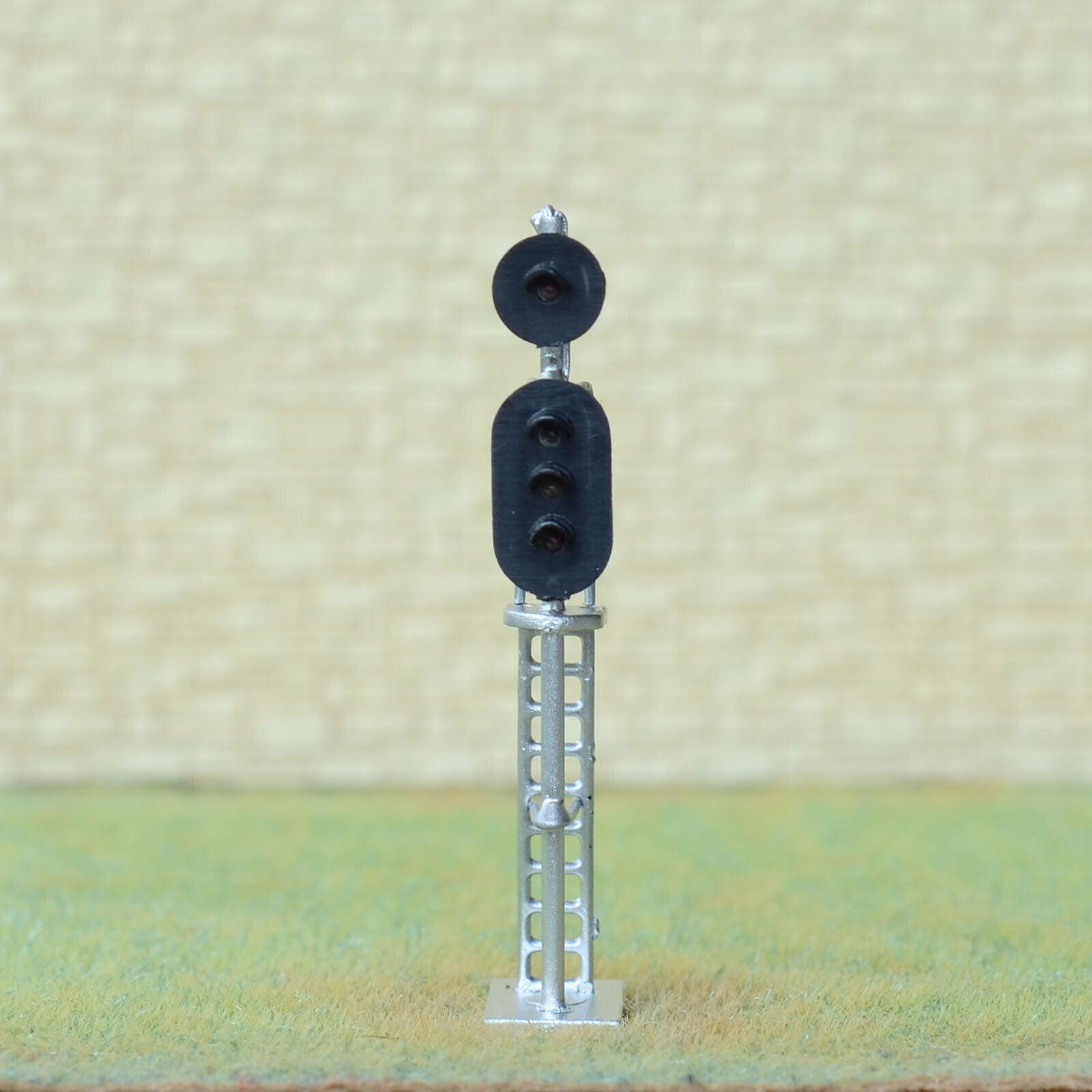 1 x HO / OO block signals LED model train shunting 2 heads hump signals R+G/Y/R