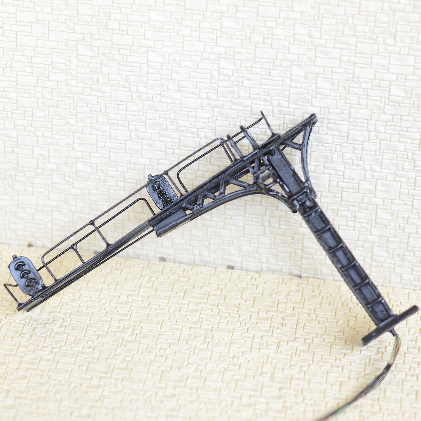 1 x HO /OO block cantilever signal bridge LED 2 directions double Tracks #CSBR