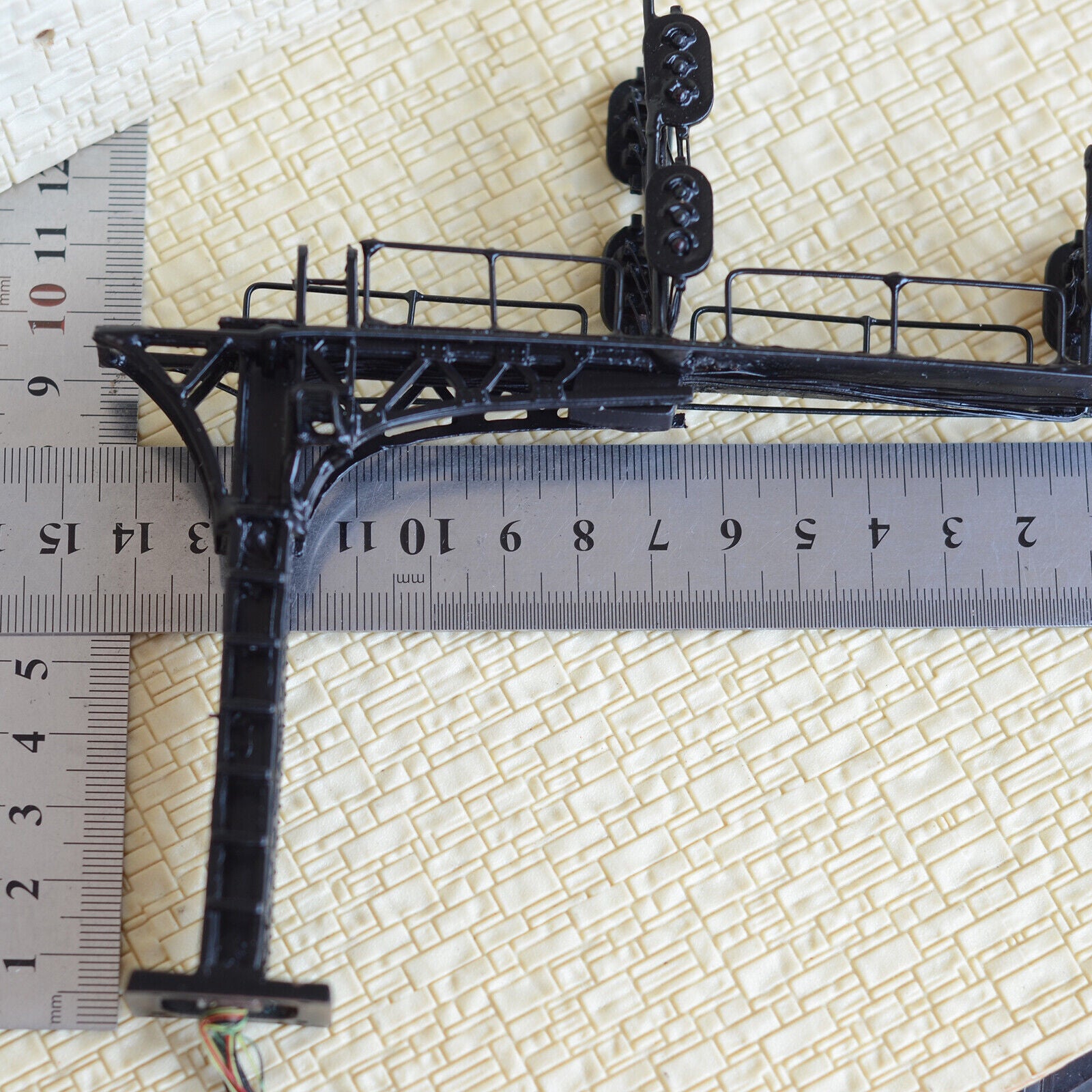 1 x HO /OO block cantilever signal bridge LED 2 directions double Tracks #CS6H