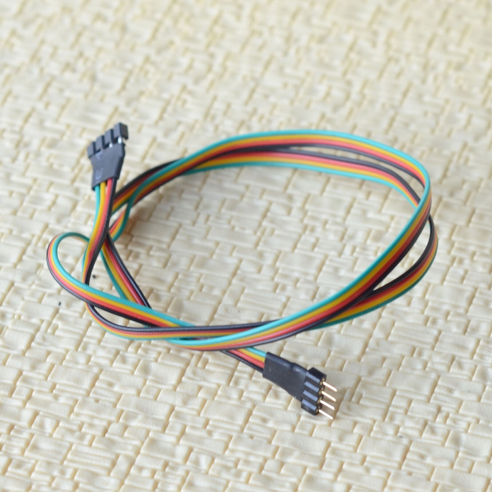 10 x extending wires cable 2.54mm pin plug socket connector for signals #4P500