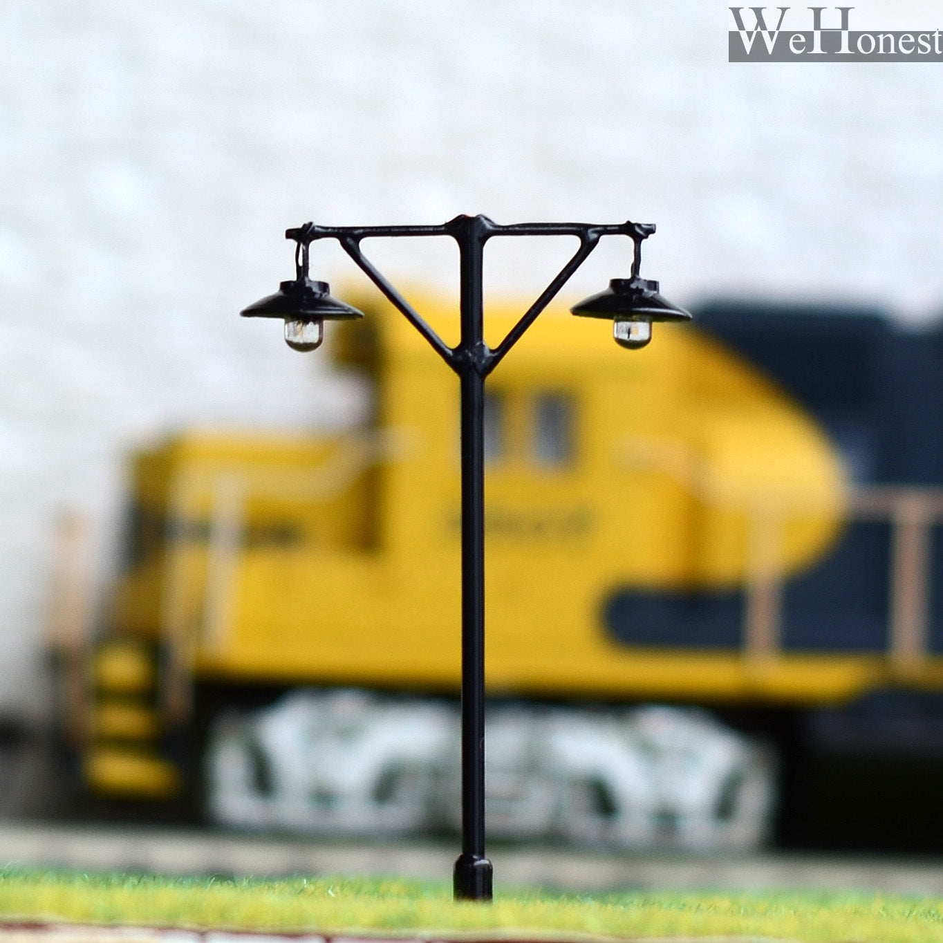 5 x HO / OO Scale Model Train Street Lights Railroad Lamp posts Led Lamps #L610