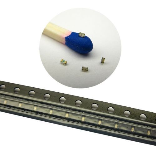 50 pcs Warm White #0402 SMD LEDs Lighting Kits SMT Micro LEDs Super Bright