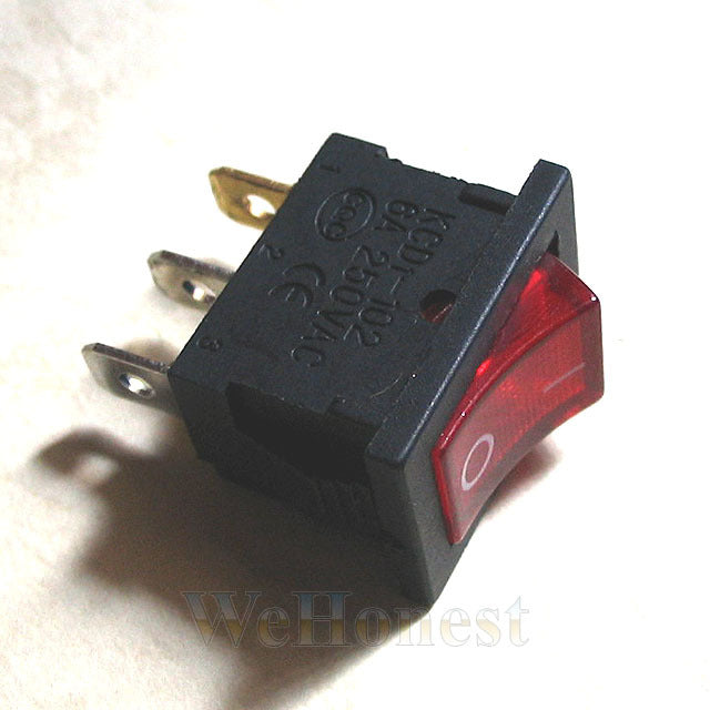 10 pcs On / Off Rocker Switches SPDT with Light Quality