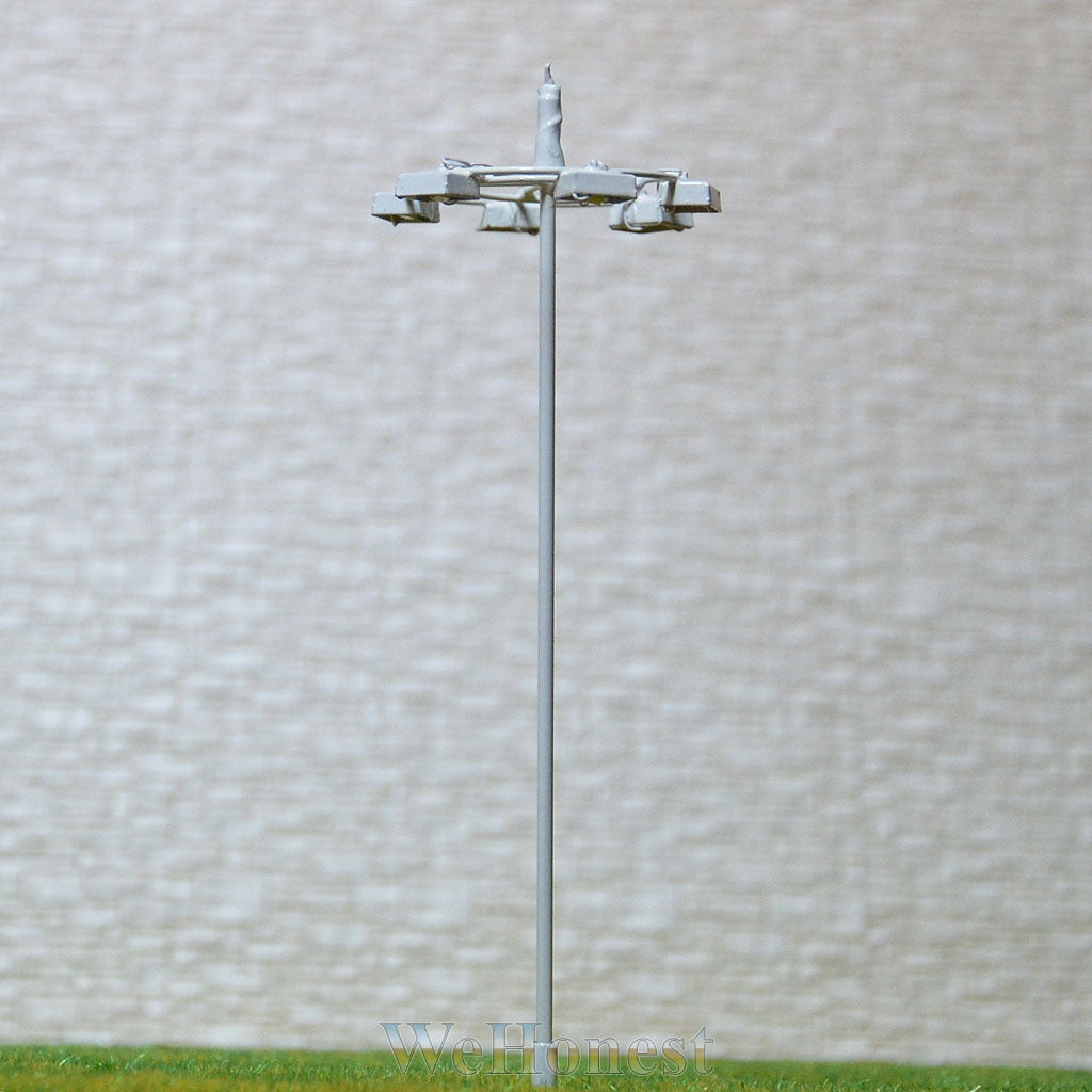 5 pcs OO or HO scale Model Lamp SMD LEDs made Plaza Lamppost Street Light layout
